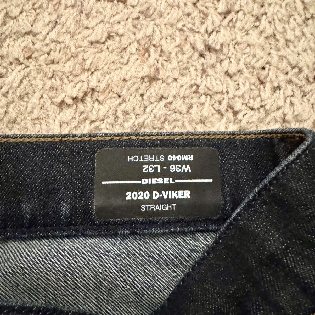 Diesel Diesel Dark Wash Viker Jeans 36" Size US 36 / EU 52 - 8 Thumbnail