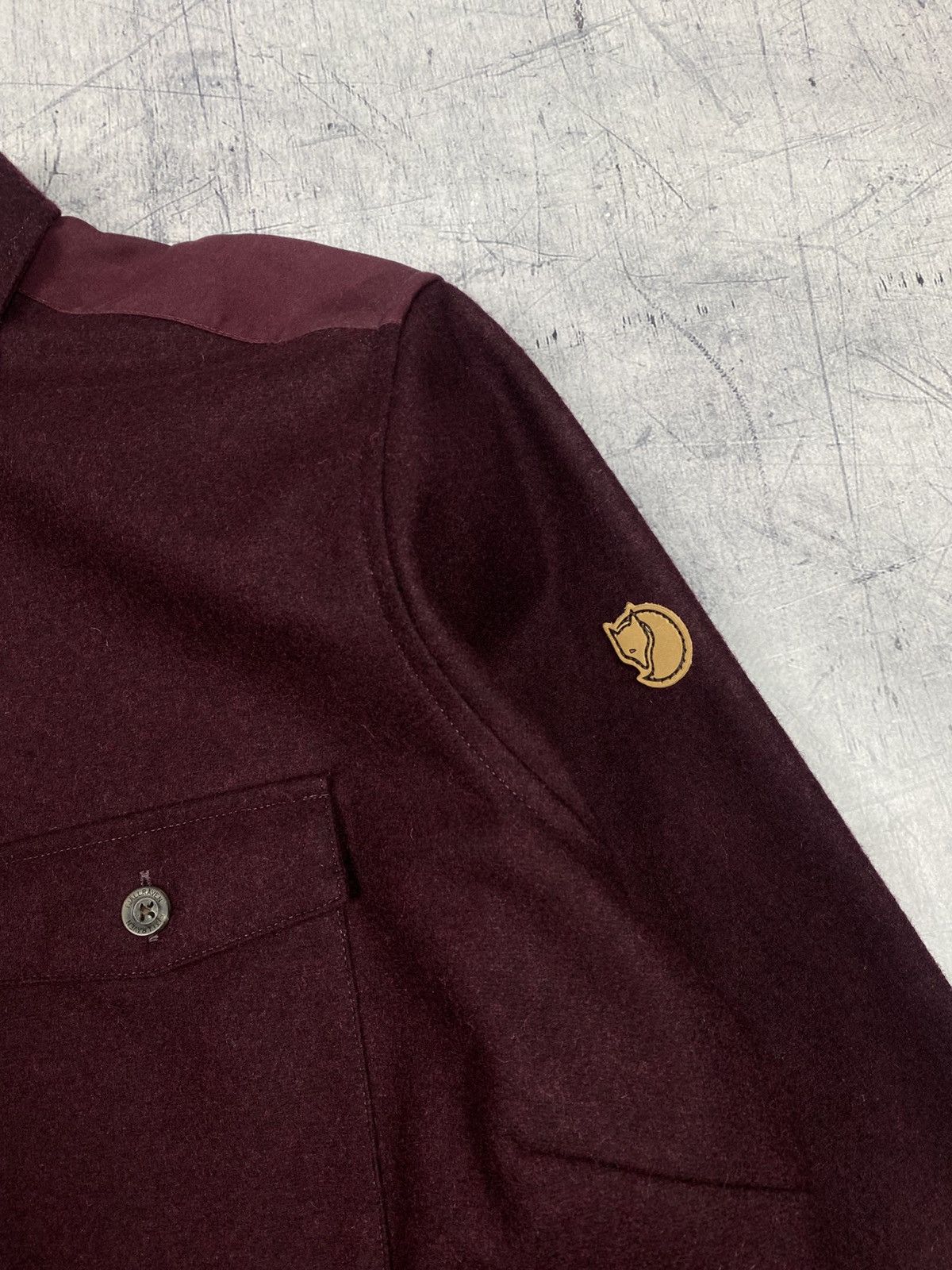 Fjallraven Fjällräven Övik Re-Wool Shirt Women’s Burgundy Wool Outdoor Size XL / US 12-14 / IT 48-50 - 7 Thumbnail