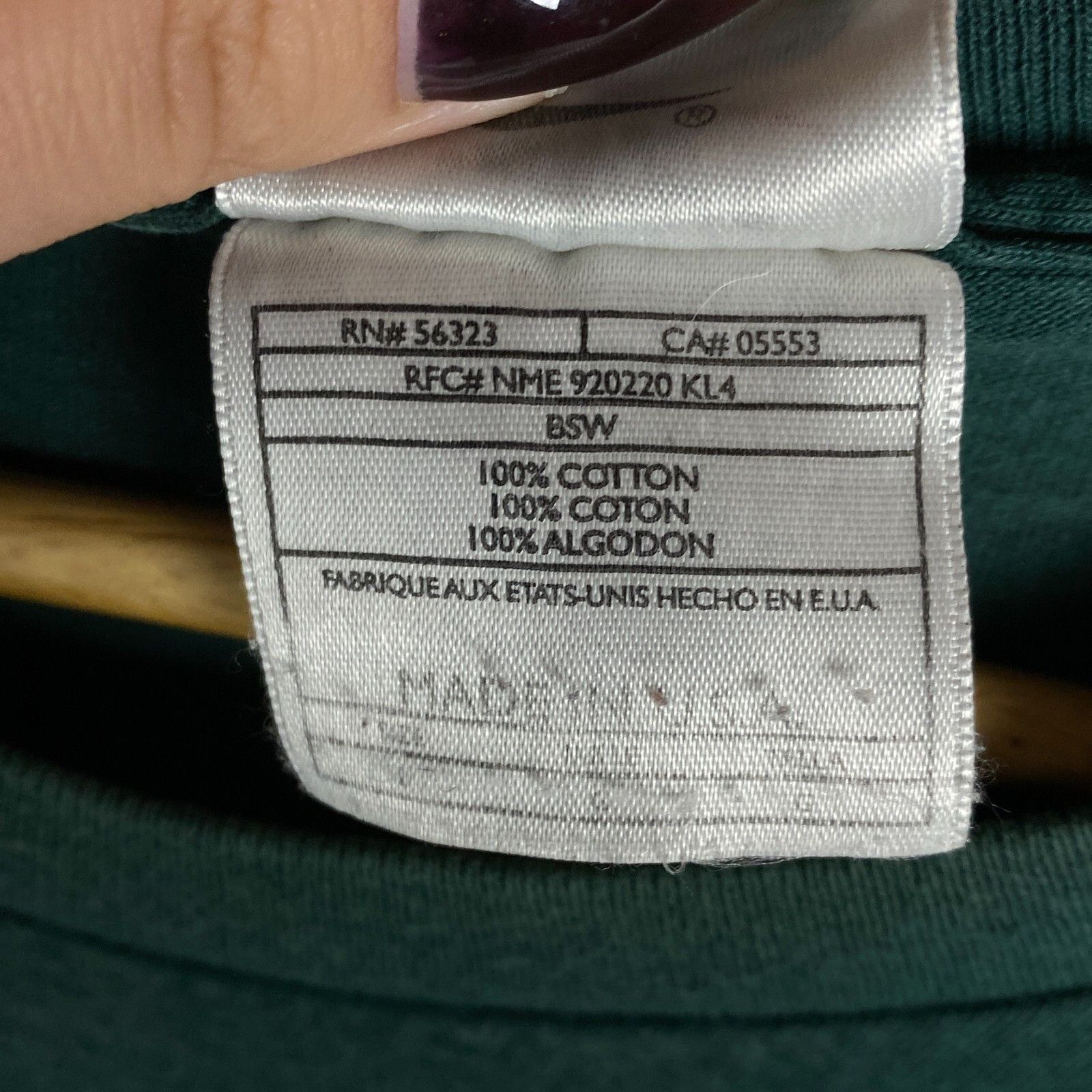 Nike Nike Air Vintage Tee Men's Size L Green Cotton ` Size US L / EU 52-54 / 3 - 10 Thumbnail
