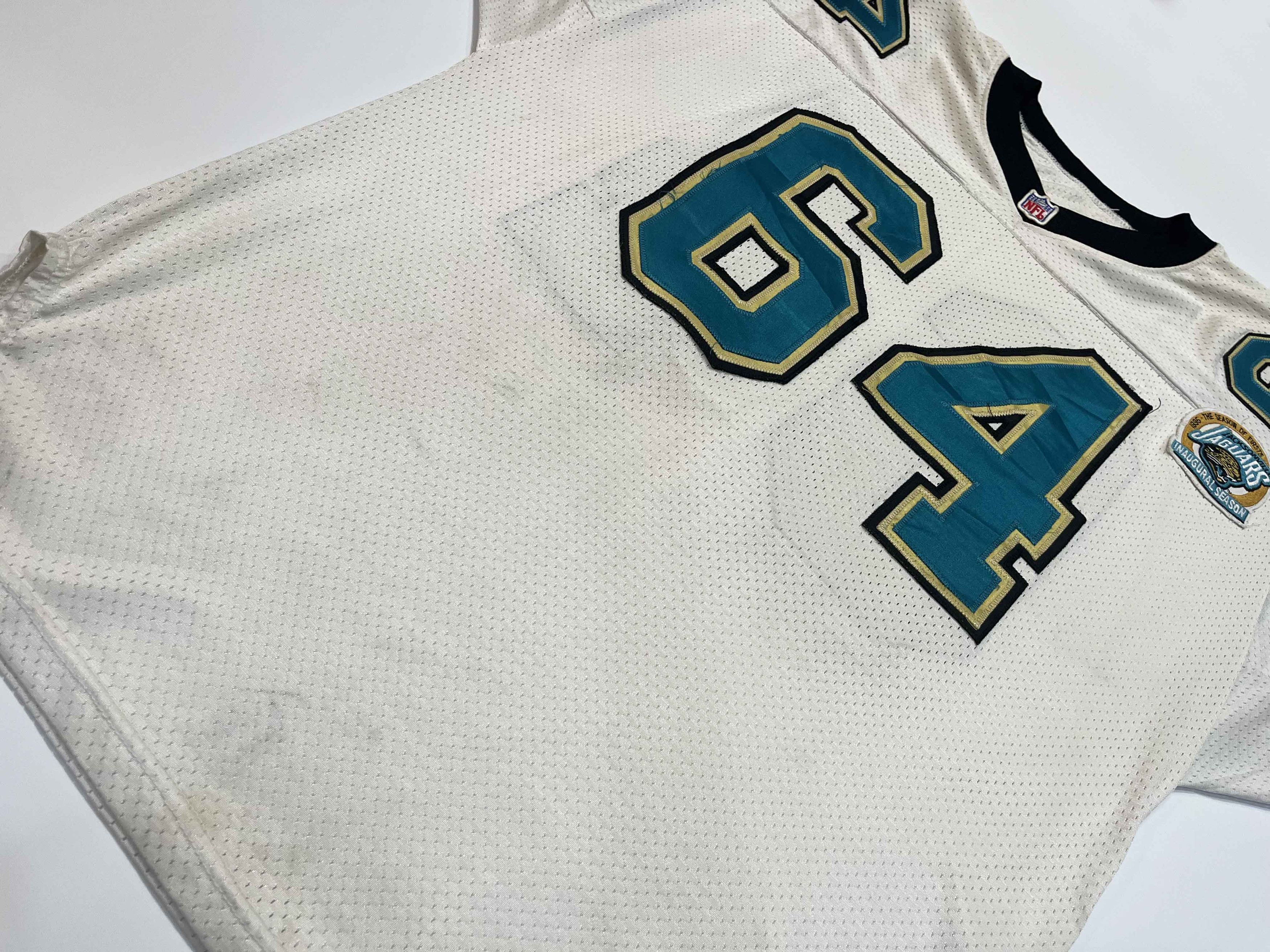 Wilson Vintage Wilson Pro Line NFL Jacksonville Jaguars #64 Jersey Size US XL / EU 56 / 4 - 12 Thumbnail