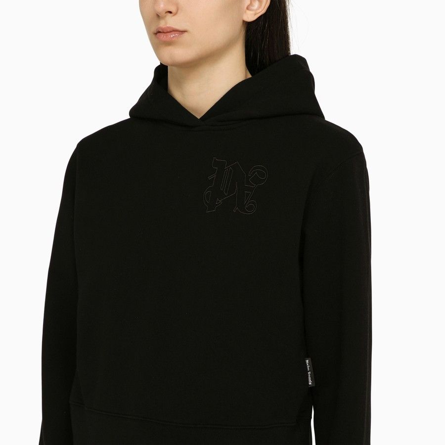 Palm Angels o1d2blof0924 Cotton Hoodie In Black Size S / US 4 / IT 40 - 4 Thumbnail