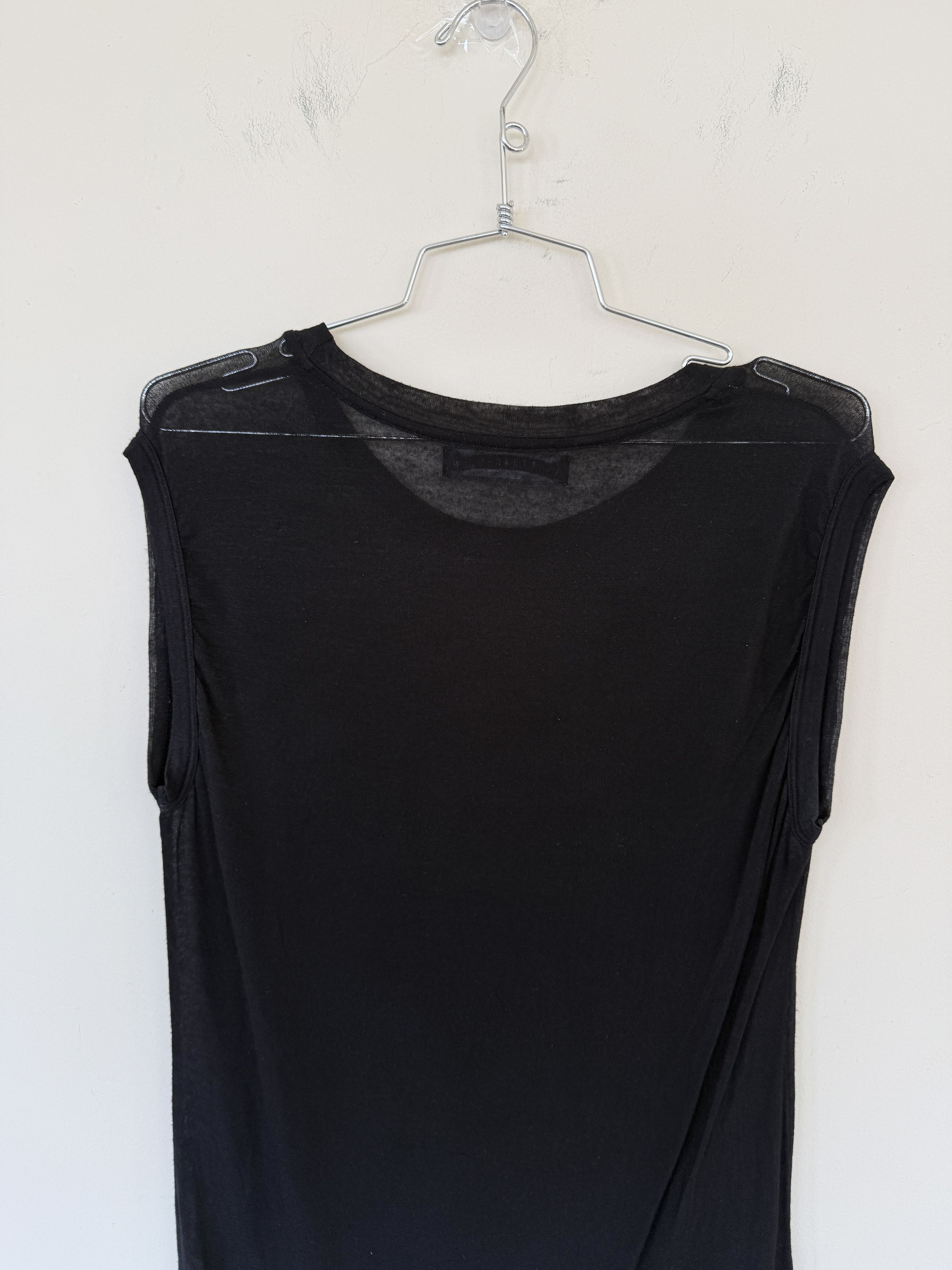 Chrome Hearts CH Vintage See Thru Tank Top With Leather Pocket/Patch Size US S / EU 44-46 / 1 - 8 Thumbnail