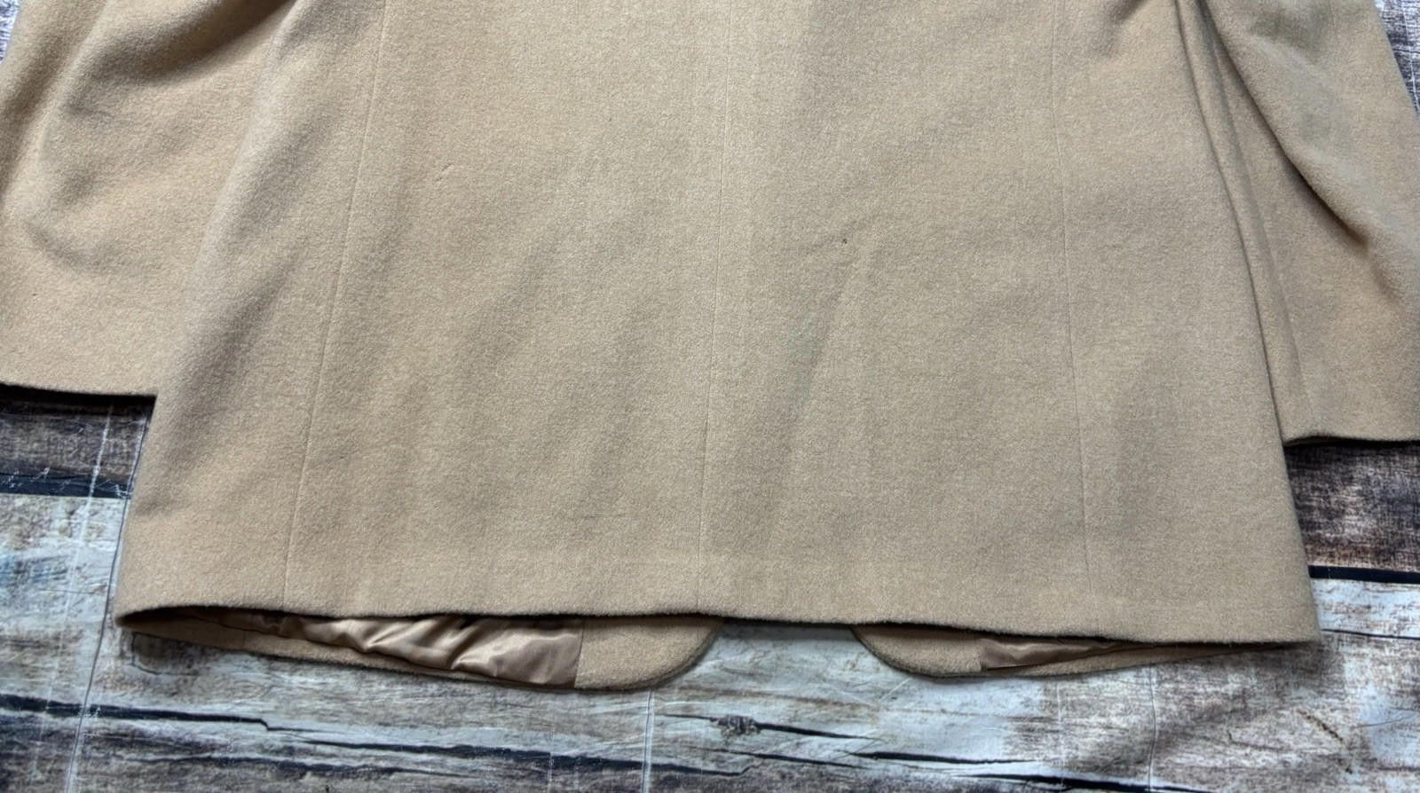 Joseph & Lyman Joseph & Lyman for Bloomingdales Blazer Jacket 44 Camel Hair Size 44R - 12 Thumbnail