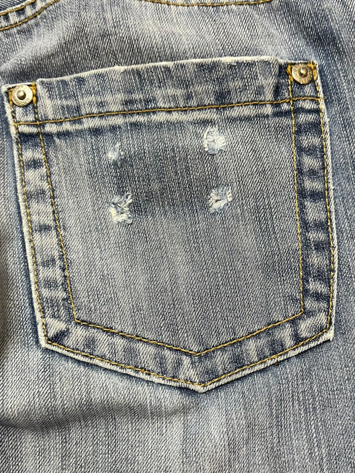 Antony Morato Vintage Anthony Morato Faded Grunge Denim Size US 34 / EU 50 - 8 Thumbnail