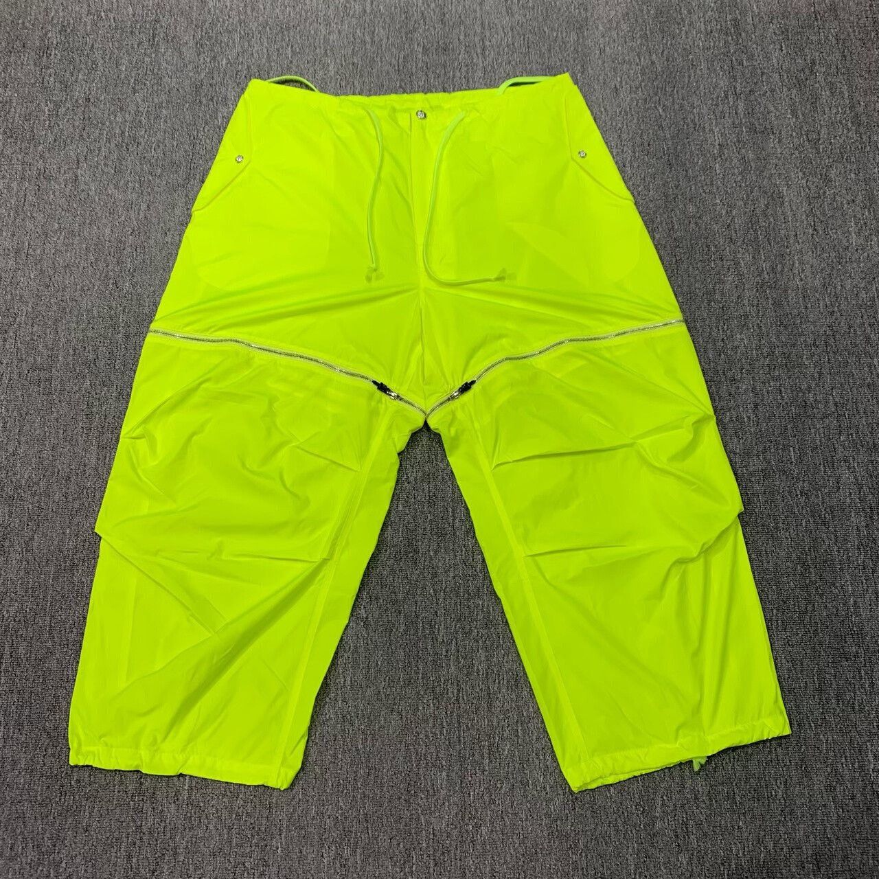 Chrome Hearts Chrome Hearts Neon Green Cargo Pants Size US 30 / EU 46 - 1 Thumbnail