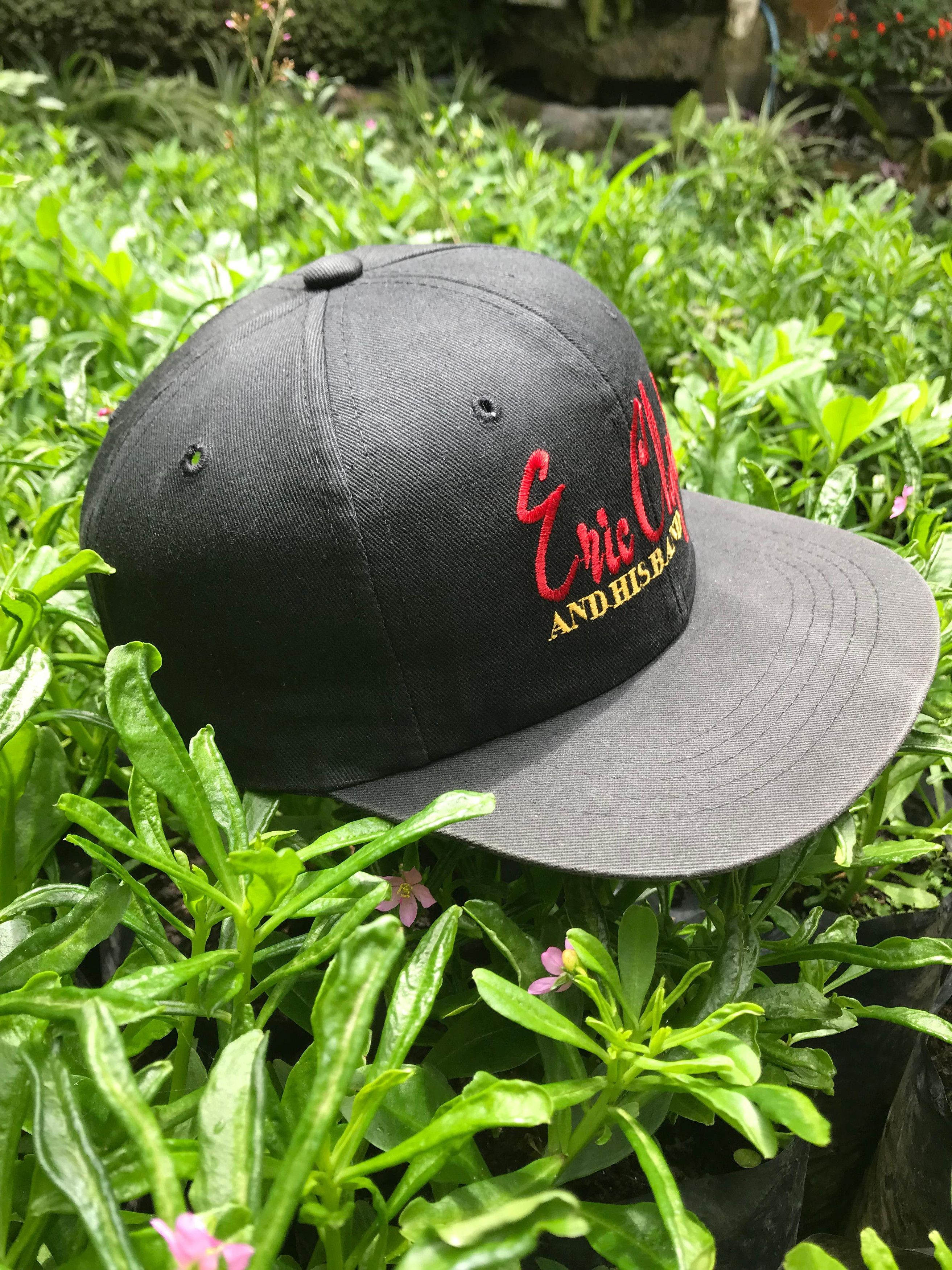 Band Tees Eric Clapton Japan Tour 1993 Snapback Cap Hat Size ONE SIZE - 6 Thumbnail