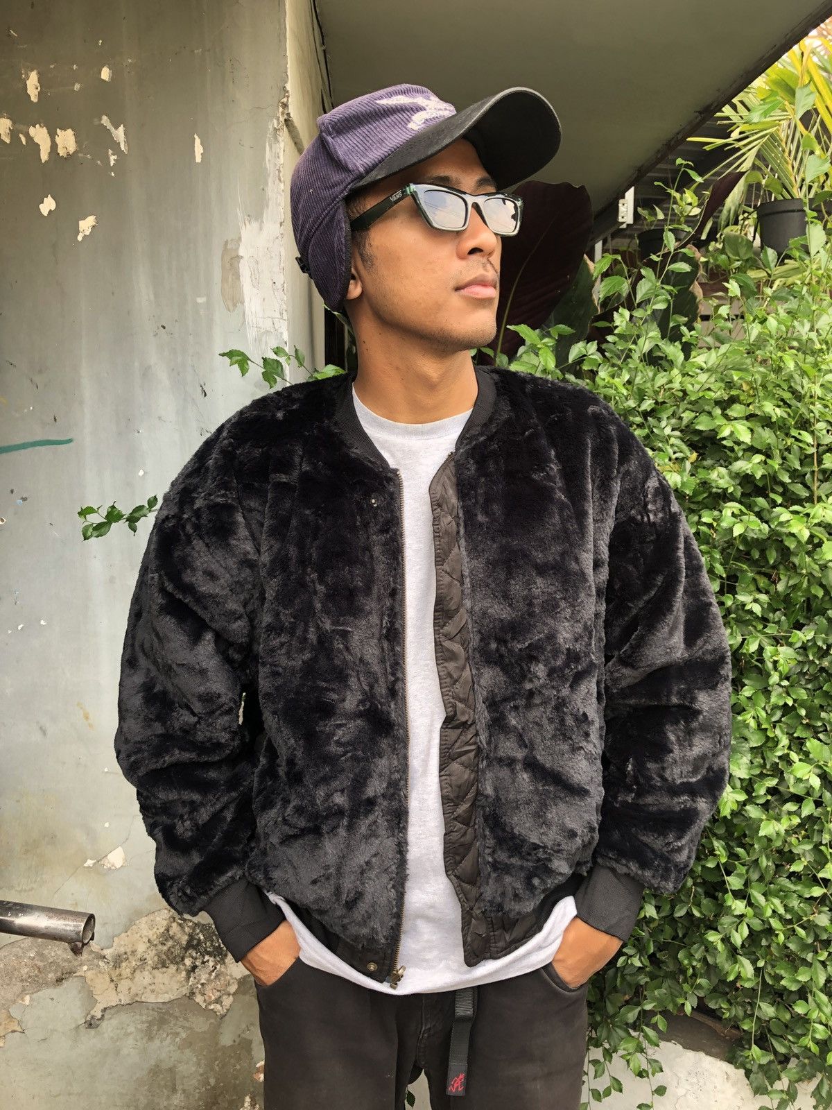 Japanese Brand Niko and bomber riversible fur inner jacket Size US L / EU 52-54 / 3 - 1 Thumbnail