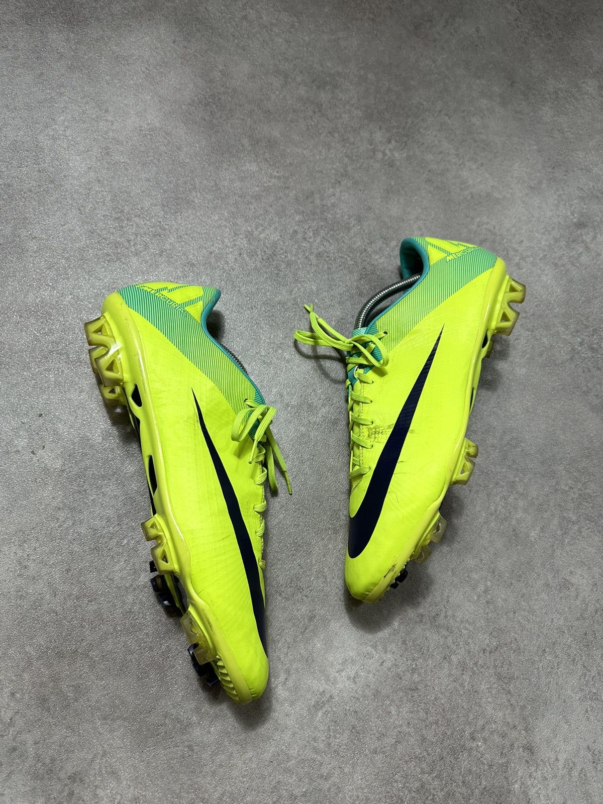 image of nike Mercurial Vapor Superfly Iii Fg Carbon 441972-754 Shoes in Green, Men's (Size 13)