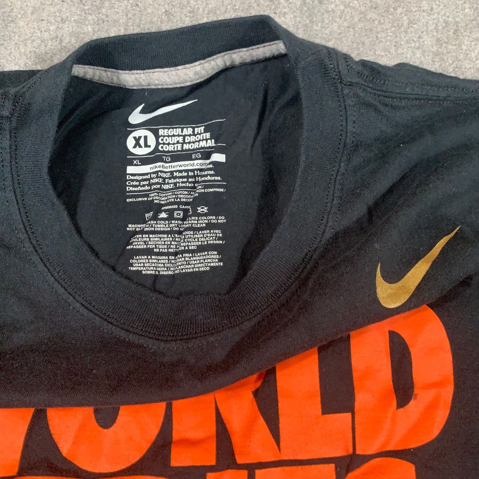 Nike San Francisco World series Champions Tshirt Men Xlarge WS 14 Size US XL / EU 56 / 4 - 2 Thumbnail