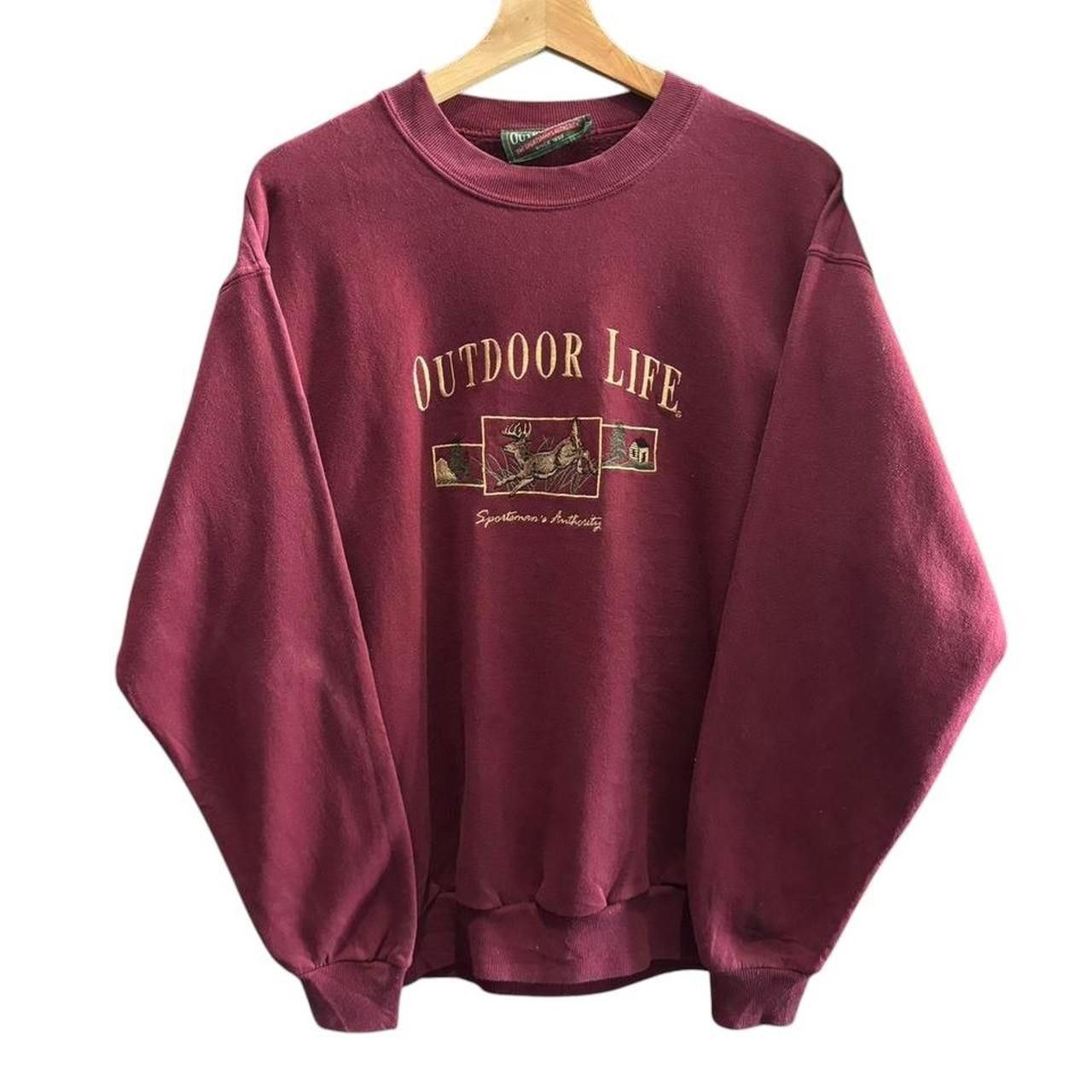 Vintage Vintage outdoor life sweatshirt size: L Size US L / EU 52-54 / 3 - 1 Thumbnail