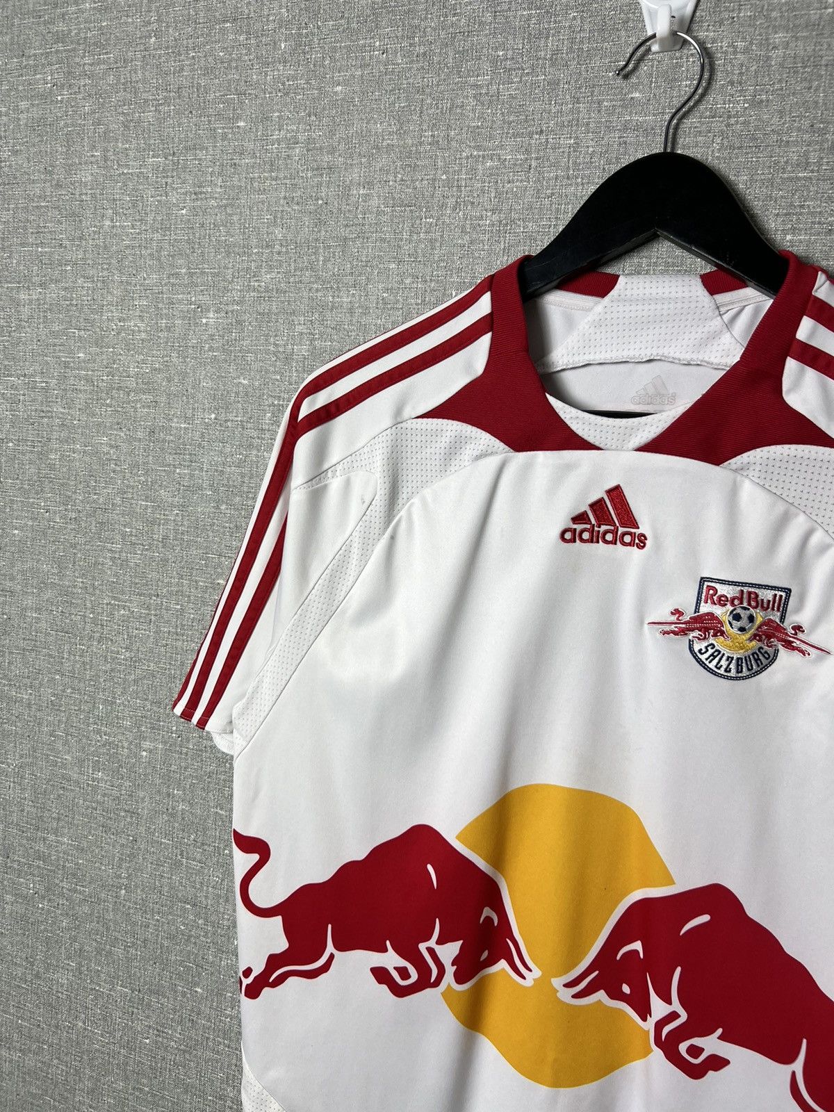 Adidas Adidas Salzburg 2007 / 2008 Home Jersey #18 Remo Meyer Size US S / EU 44-46 / 1 - 3 Thumbnail