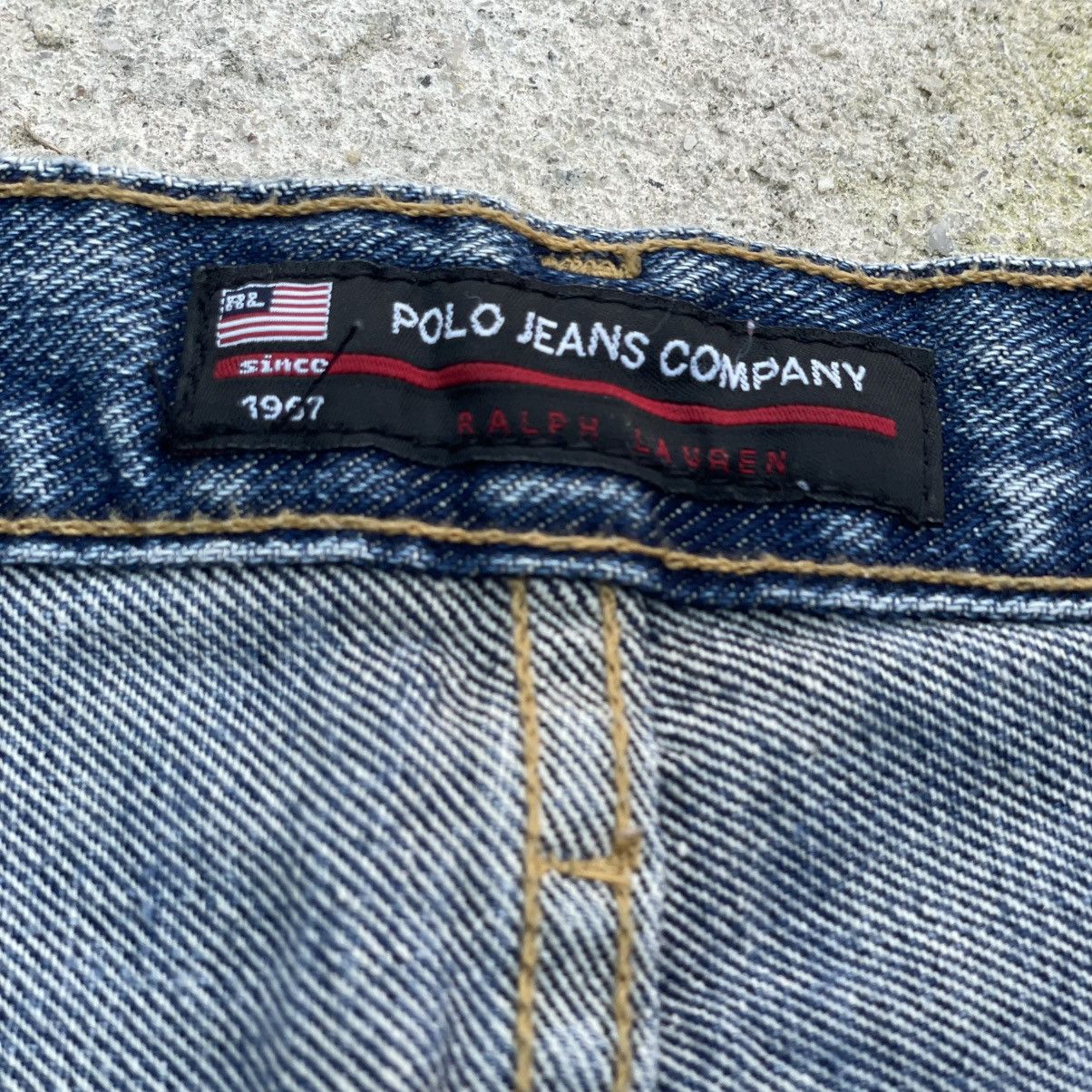 Polo Ralph Lauren “POLO RALPH LAUREN” RARE BAGGY JEANS STRAIGHT CUT JEANS Size US 34 / EU 50 - 8 Thumbnail
