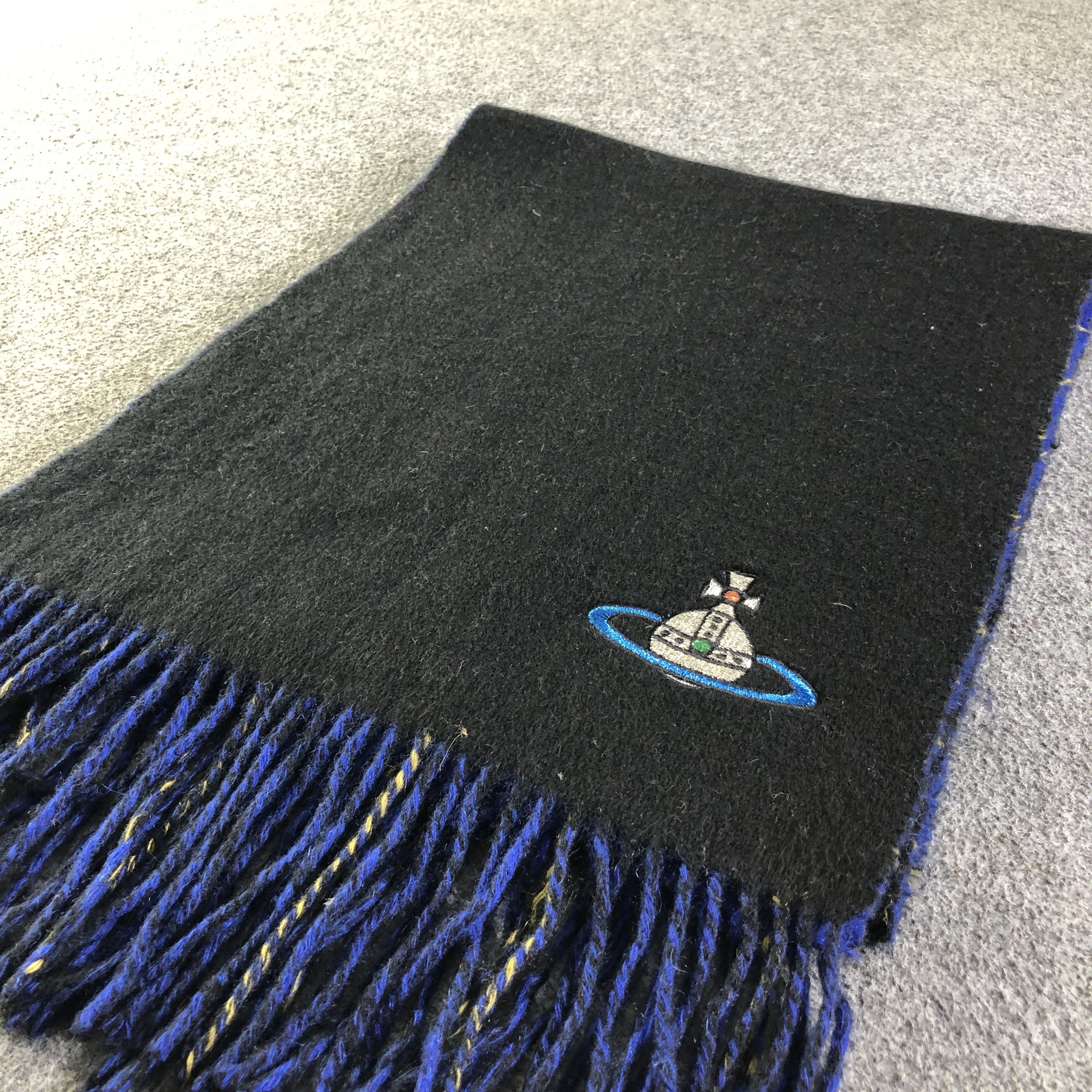 Vivienne Westwood Vivienne Westwood Wool Scarf Muffler V2695 Size ONE SIZE - 2 Thumbnail