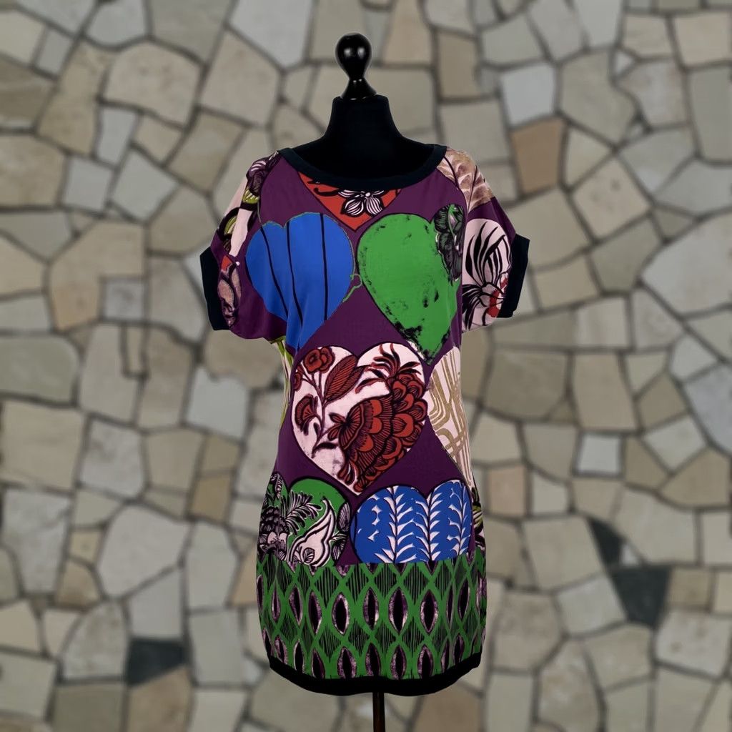Custo Barcelona Custo Barcelona womens dress tunic Multicoloured M Size M / US 6-8 / IT 42-44 - 1 Thumbnail
