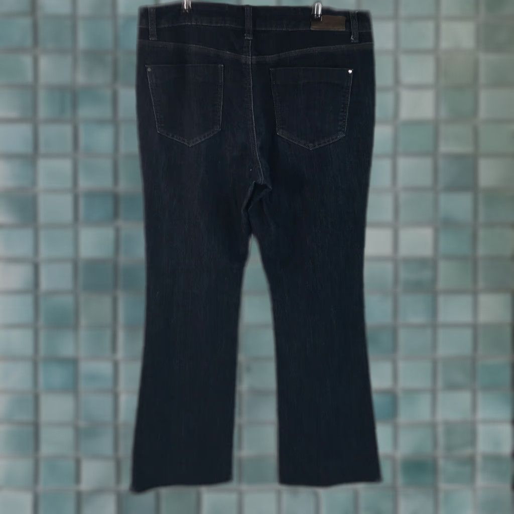DKNY DKNY Jeans Bootcut Womens Casual Dark Blue Size 12 36X31 Size 34" / US 12 / IT 48 - 1 Thumbnail