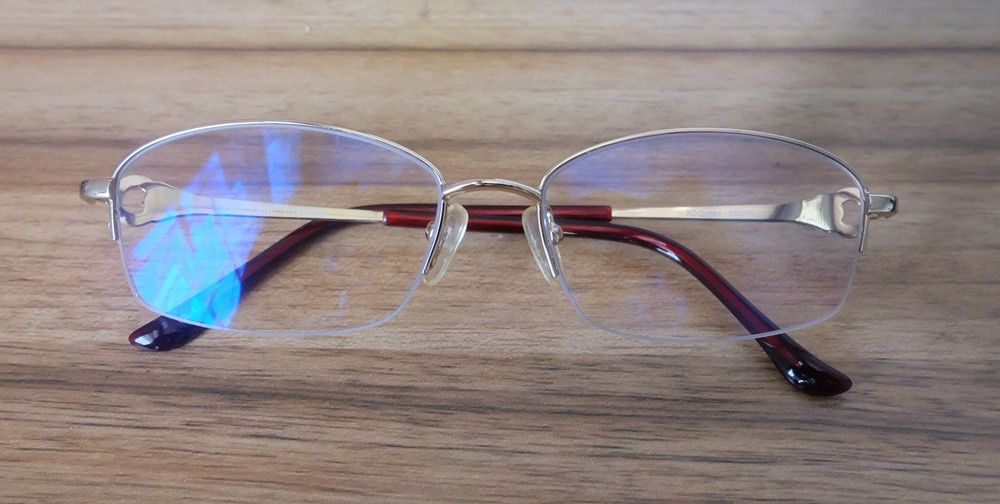 Japanese Brand Excel Half Rim Glasses Size ONE SIZE - 2 Thumbnail