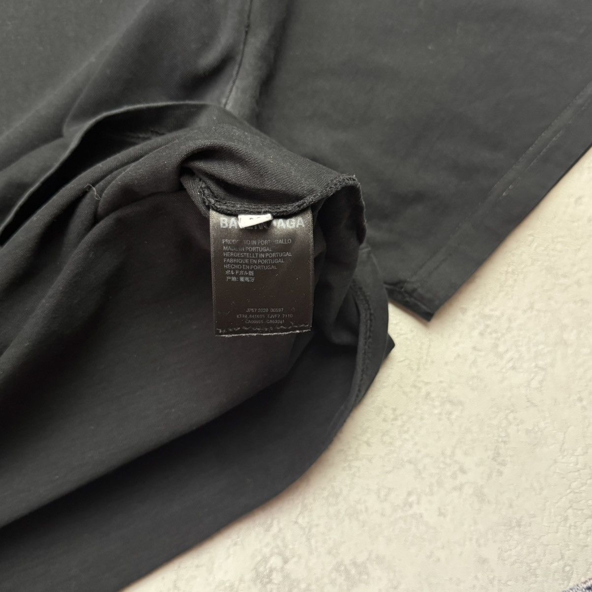 Balenciaga Balenciaga Faded Crew Boxy Oversized Tee Size US M / EU 48-50 / 2 - 10 Thumbnail