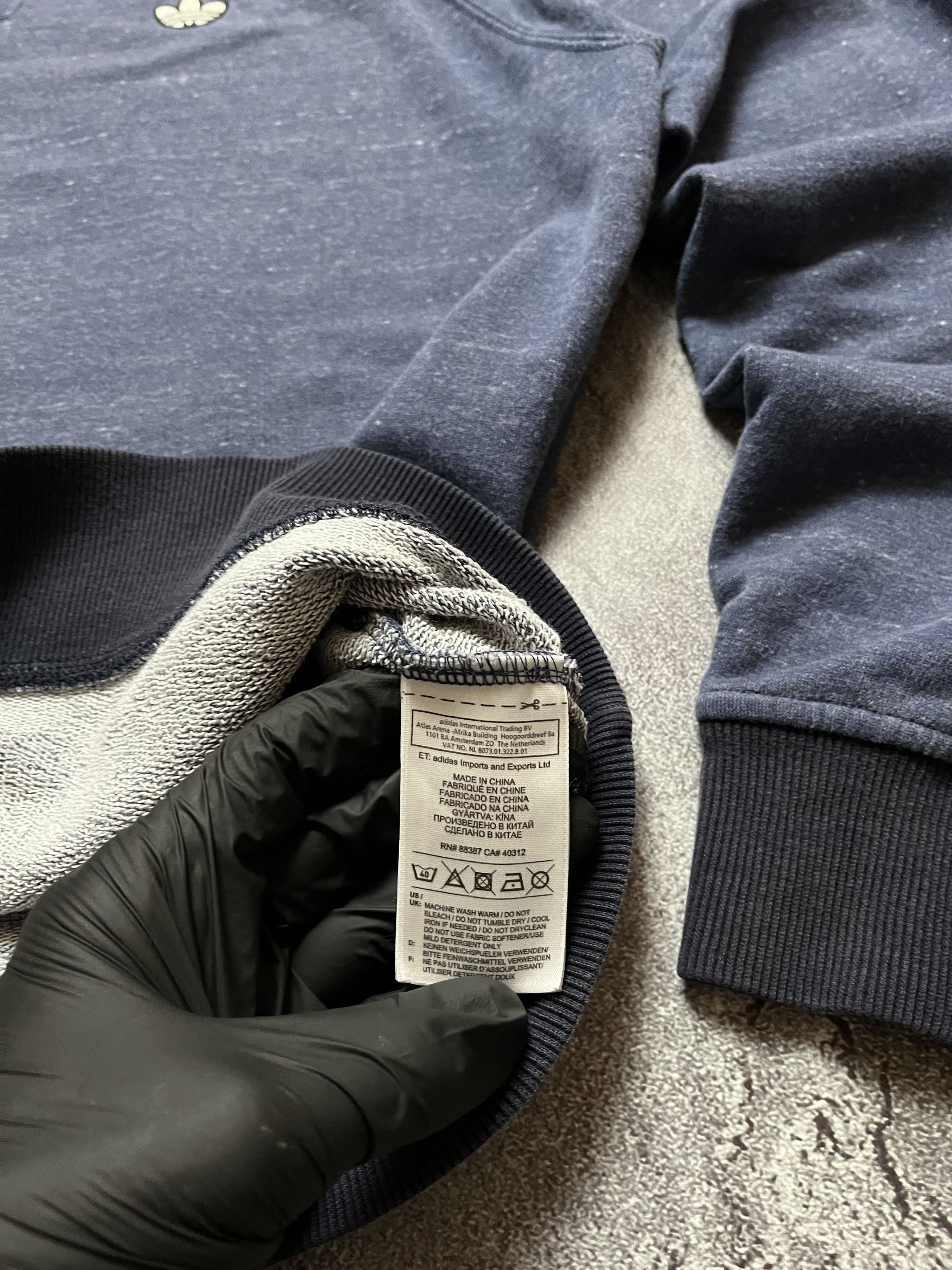 Adidas Vintage Sweatshirt Adidas Big Logo Striped Mens S Size US S / EU 44-46 / 1 - 6 Thumbnail