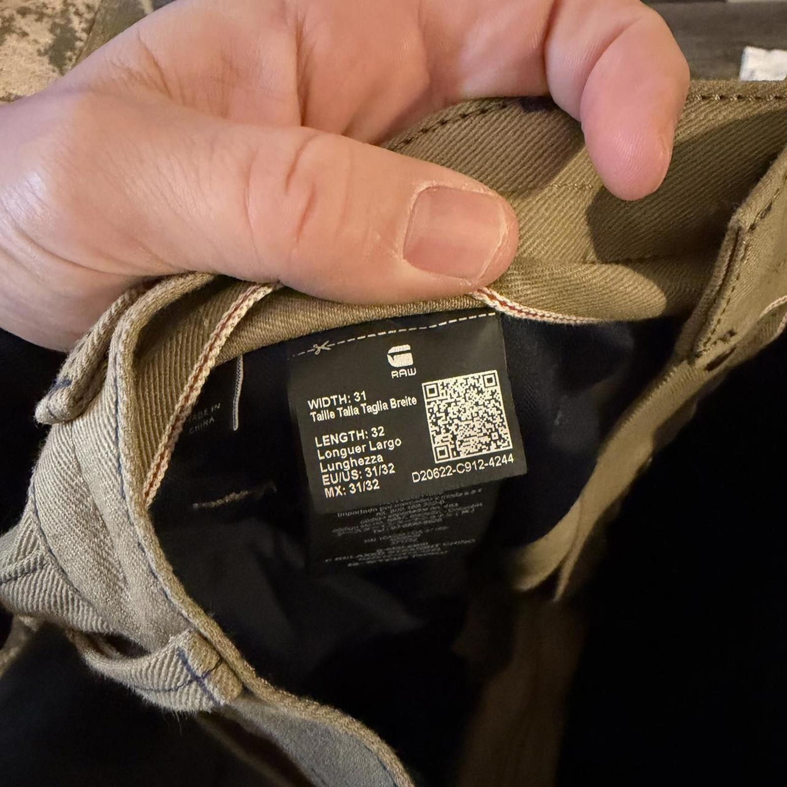Other G star raw selvedge relaxed straight chinos 31x32 Size US 31 - 7 Thumbnail