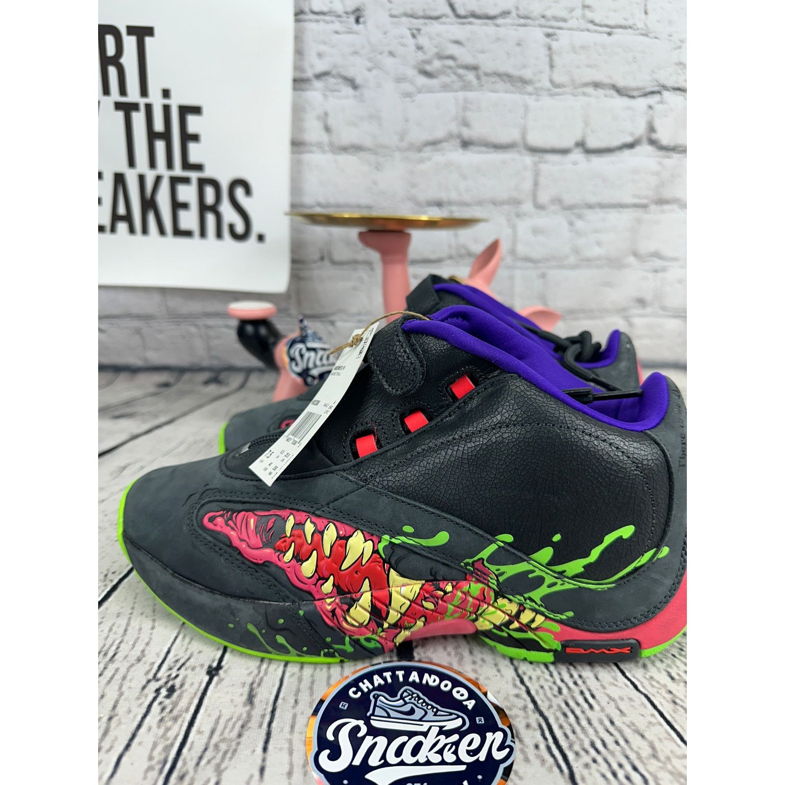 Reebok Reebok Answer Iverson Ghostbusters Basketball Shoes Mens 7.5 Size US 7.5 / EU 40-41 - 3 Thumbnail