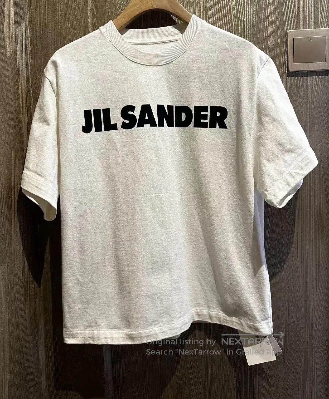Jil Sander Jil Sander Women's White Short Sleeve T-Shirt. Size M / US 6-8 / IT 42-44 - 2 Thumbnail