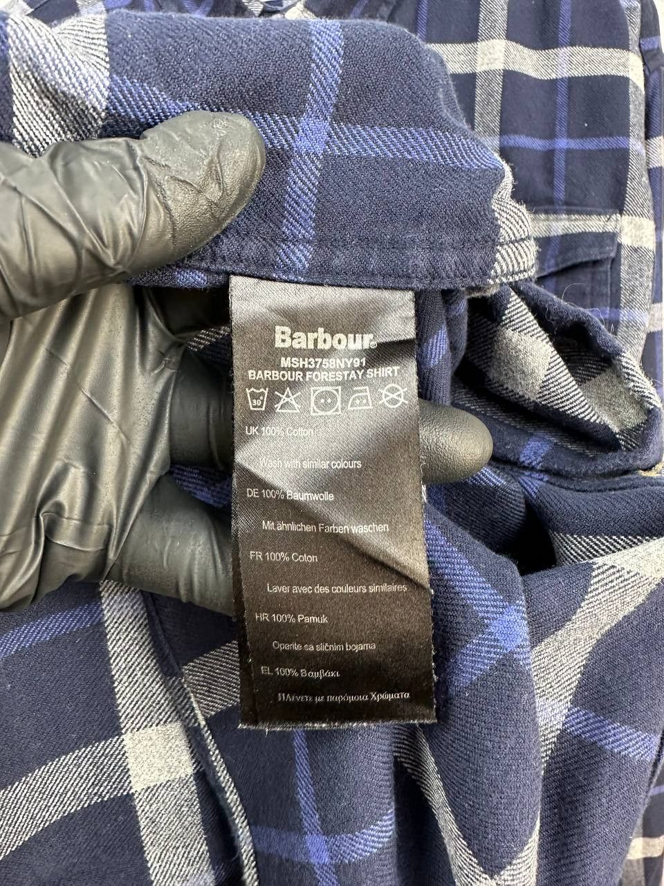 Barbour Barbour and Sons Forestay Flannel Shirt Plaid/Check Button Size US XXL / EU 58 / 5 - 14 Thumbnail
