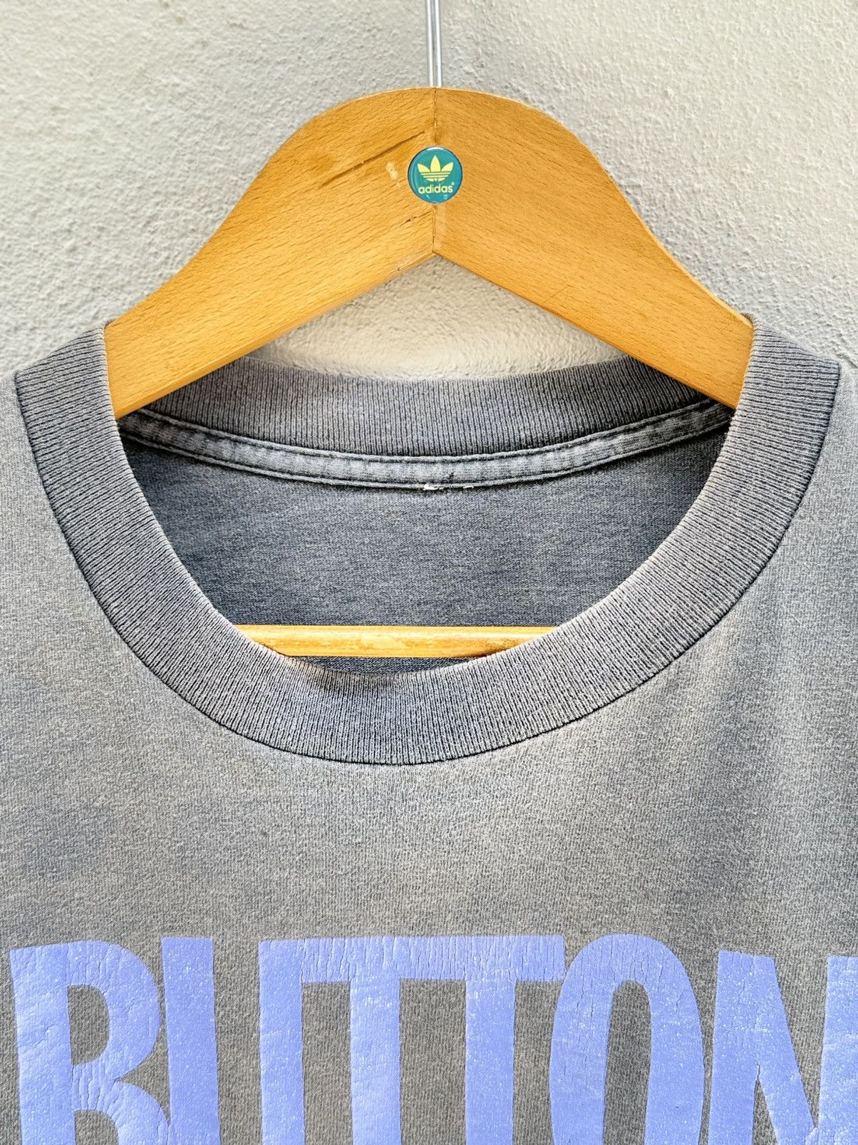 Levi's Vintage Clothing Thrashed Vintage 90s Levis Botton Your Fly Sun Faded Tee Size US M / EU 48-50 / 2 - 5 Thumbnail