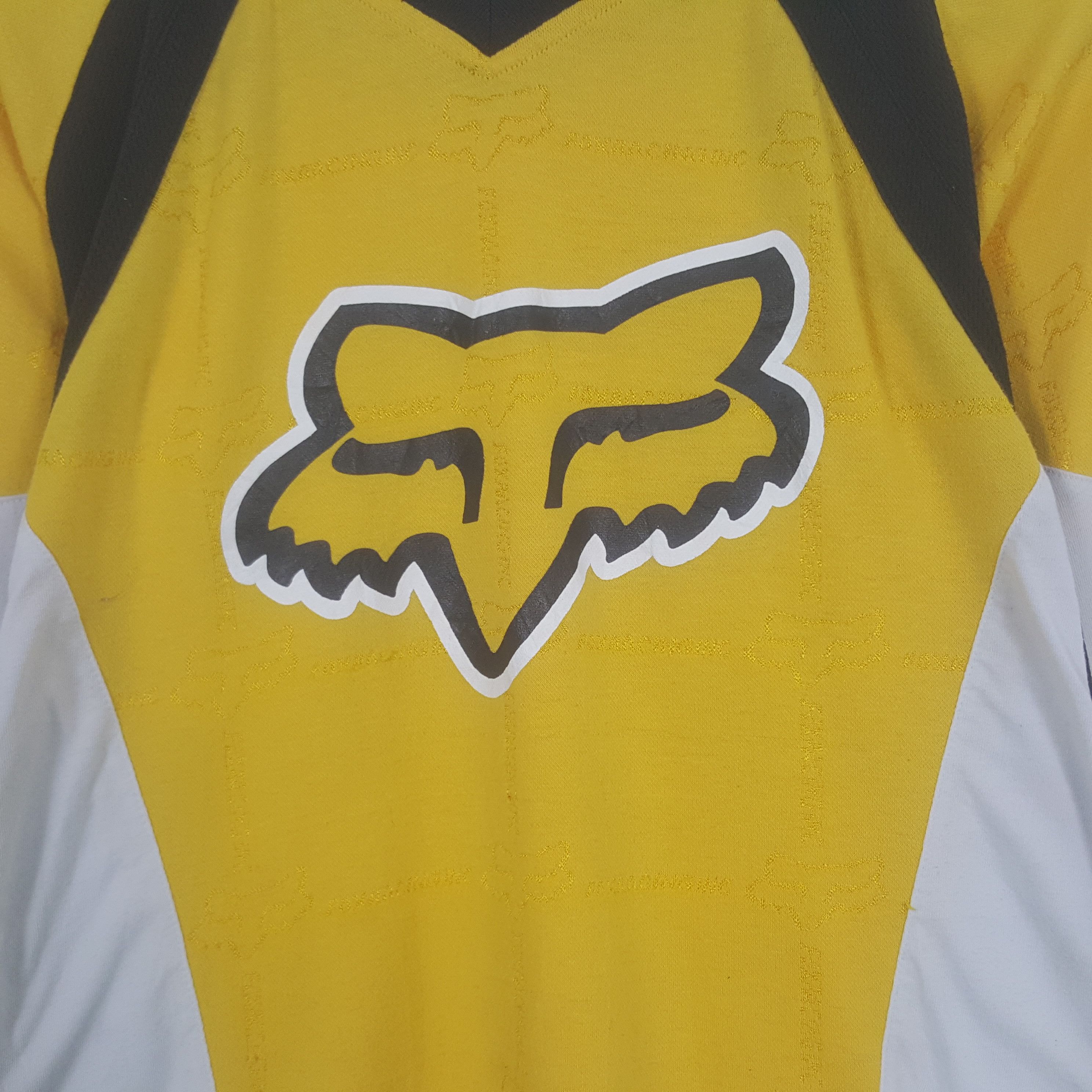Fox Racing × Vintage Vintage Fox Motocross Jersey Tshirt Size US L / EU 52-54 / 3 - 2 Thumbnail