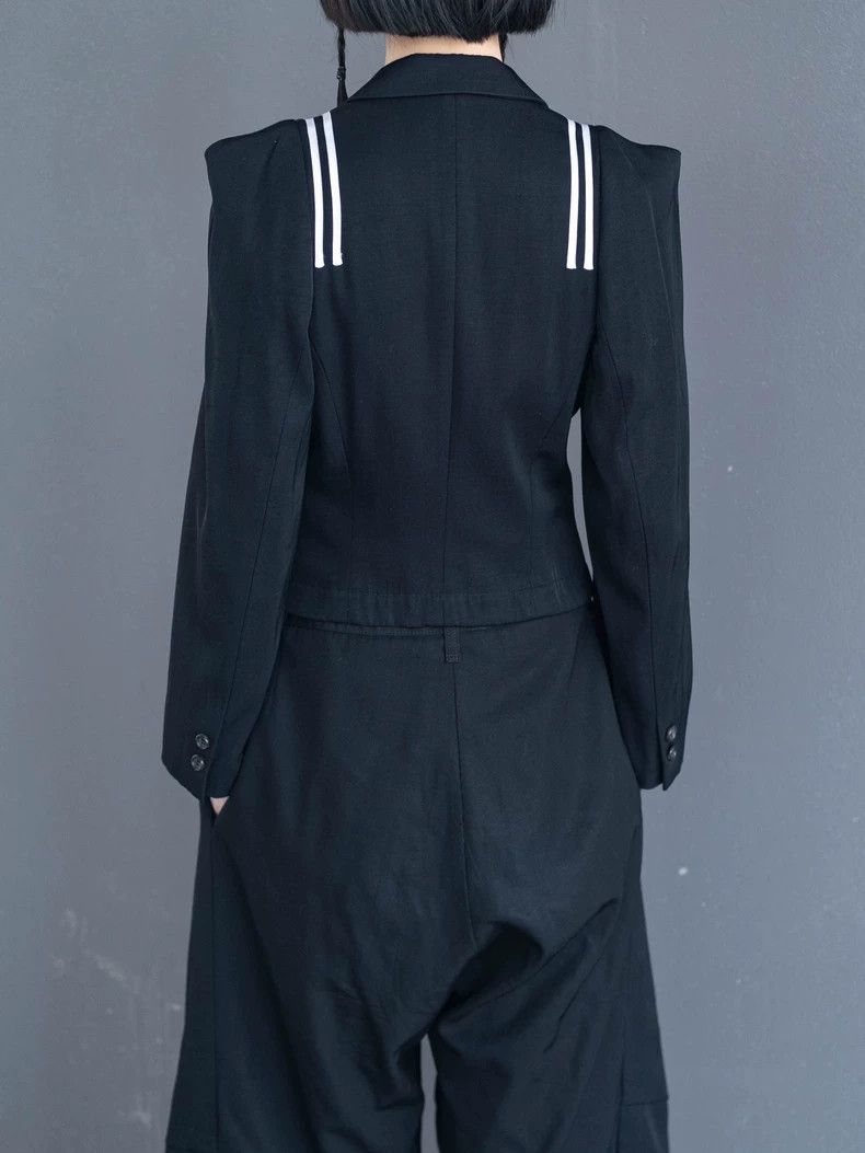 Comme des Garcons Comme Des Garcons Early Demon Horned Navy Jacket Size S / US 4 / IT 40 - 7 Thumbnail