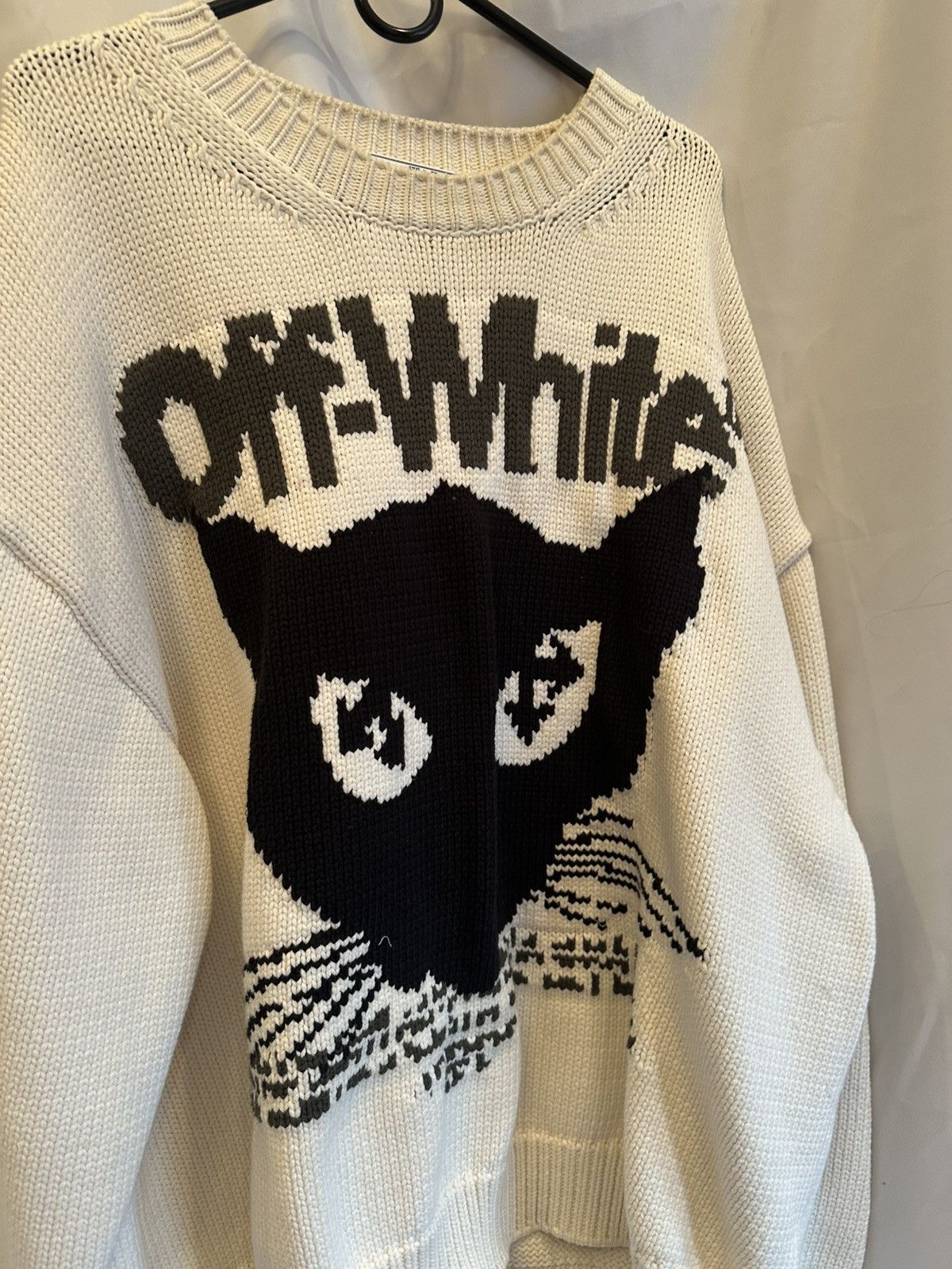 Off-White Off-White Cat Sweater Size US M / EU 48-50 / 2 - 3 Thumbnail