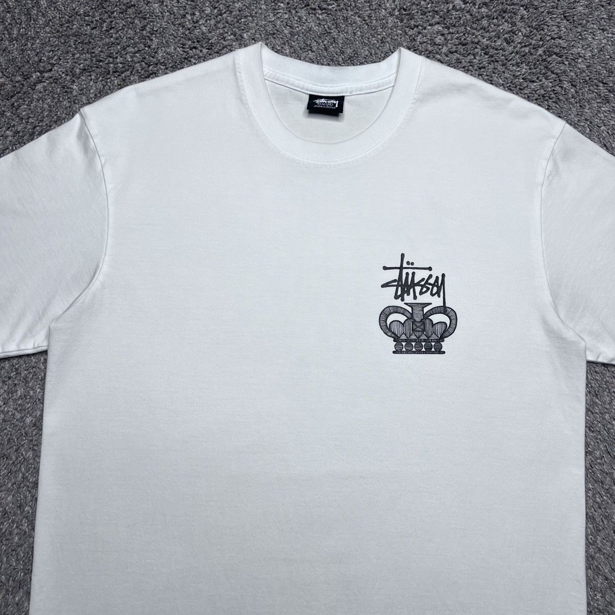 Stussy Vintage 2000s Stussy One World One Love Graphic T-Shirt Sz M Size US M / EU 48-50 / 2 - 5 Thumbnail