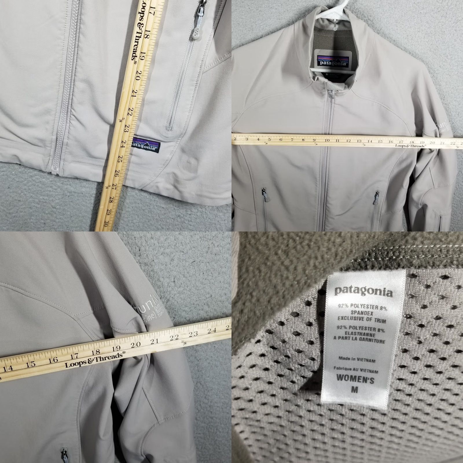 Patagonia PATAGONIA Women's Guide Jacket Full Zip Gray M Dimensional Logo Casual Outdoor Size M / US 6-8 / IT 42-44 - 8 Thumbnail