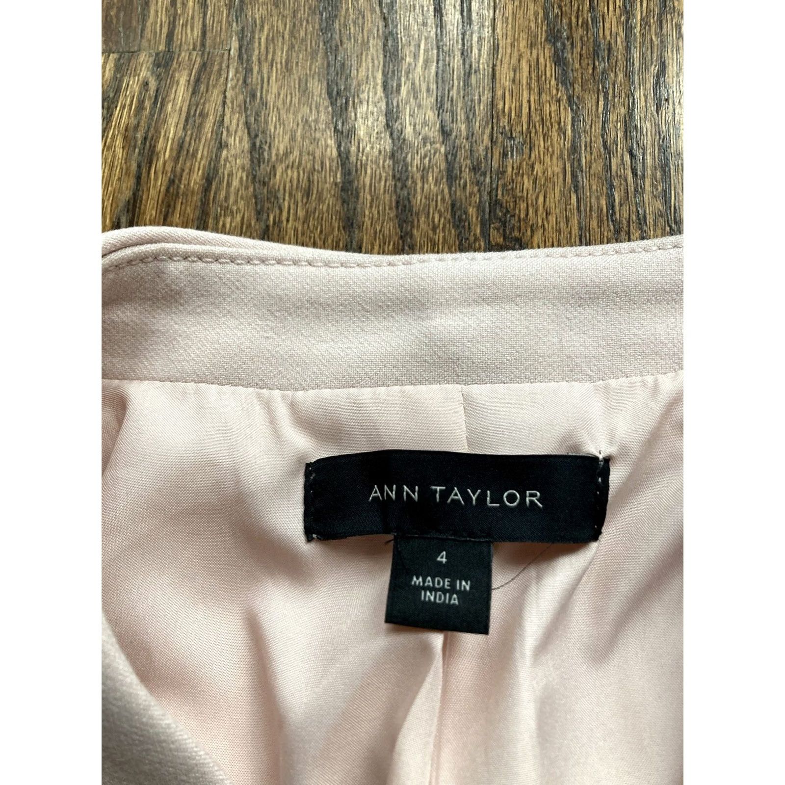 Ann Taylor Ann Taylor Jacket Womens Size 4 Pink Lined Regular Office Career Spring Fall Summer Winter Size S / US 4 / IT 40 - 5 Thumbnail