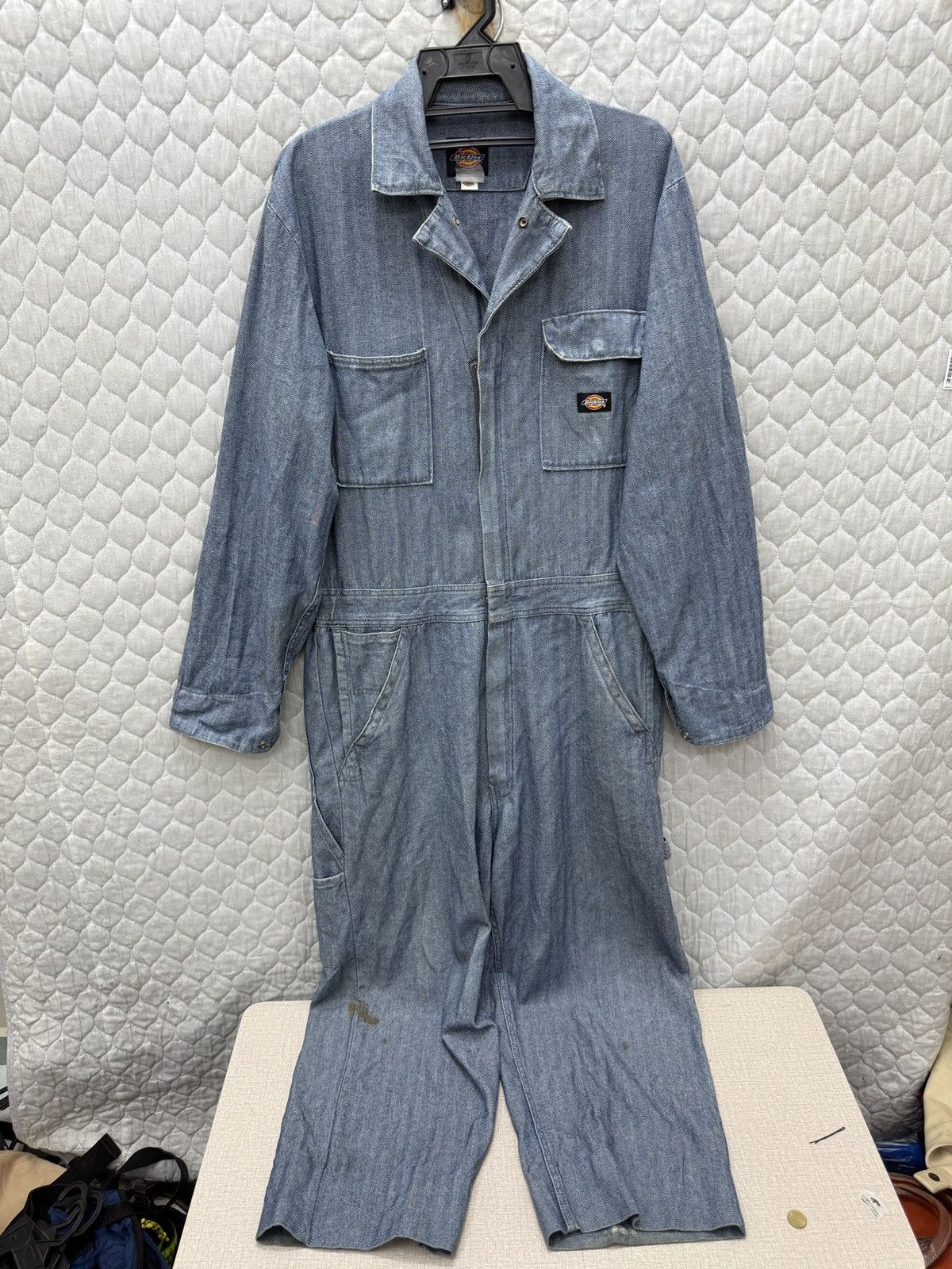 Dickies 🔥🔥🔥STEALS DICKIES DENIM COVERALL Size US 37 - 1 Thumbnail