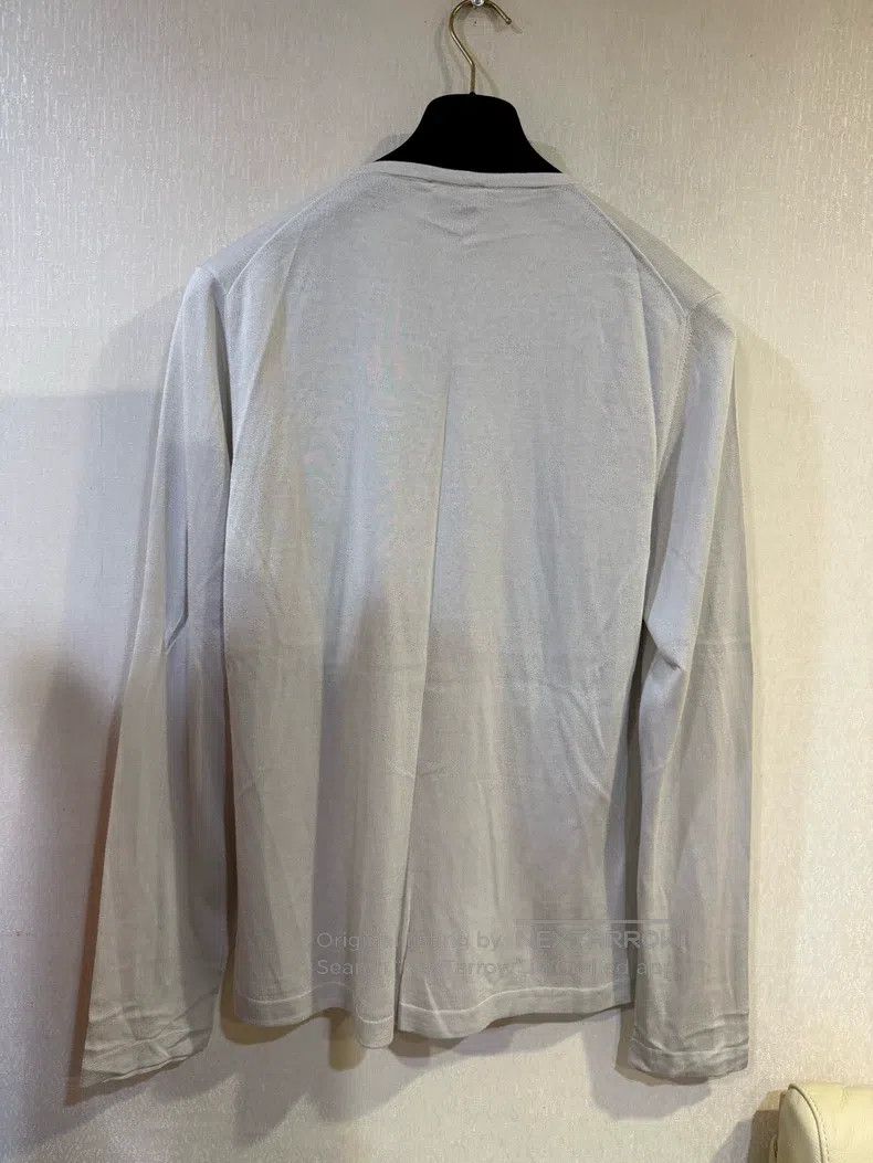 Hermes Hermes Maison Margiela cream cardigan Size L / US 10 / IT 46 - 2 Thumbnail