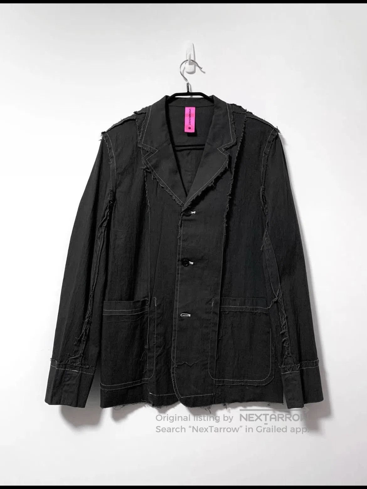 Undercover Undercover Distressed vintage look Blazer Jacket. Size US L / EU 52-54 / 3 - 1 Thumbnail