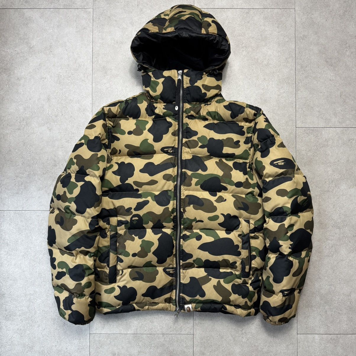 Bape BAPE 1st Camo down Puffer Jacket camo ape Size US M / EU 48-50 / 2 - 1 Thumbnail