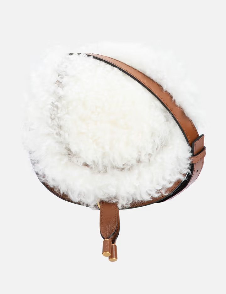 Chloe o1loc1c1024 Size: OS / Marcie Small Saddle Bag in Caramel Size ONE SIZE - 1 Thumbnail