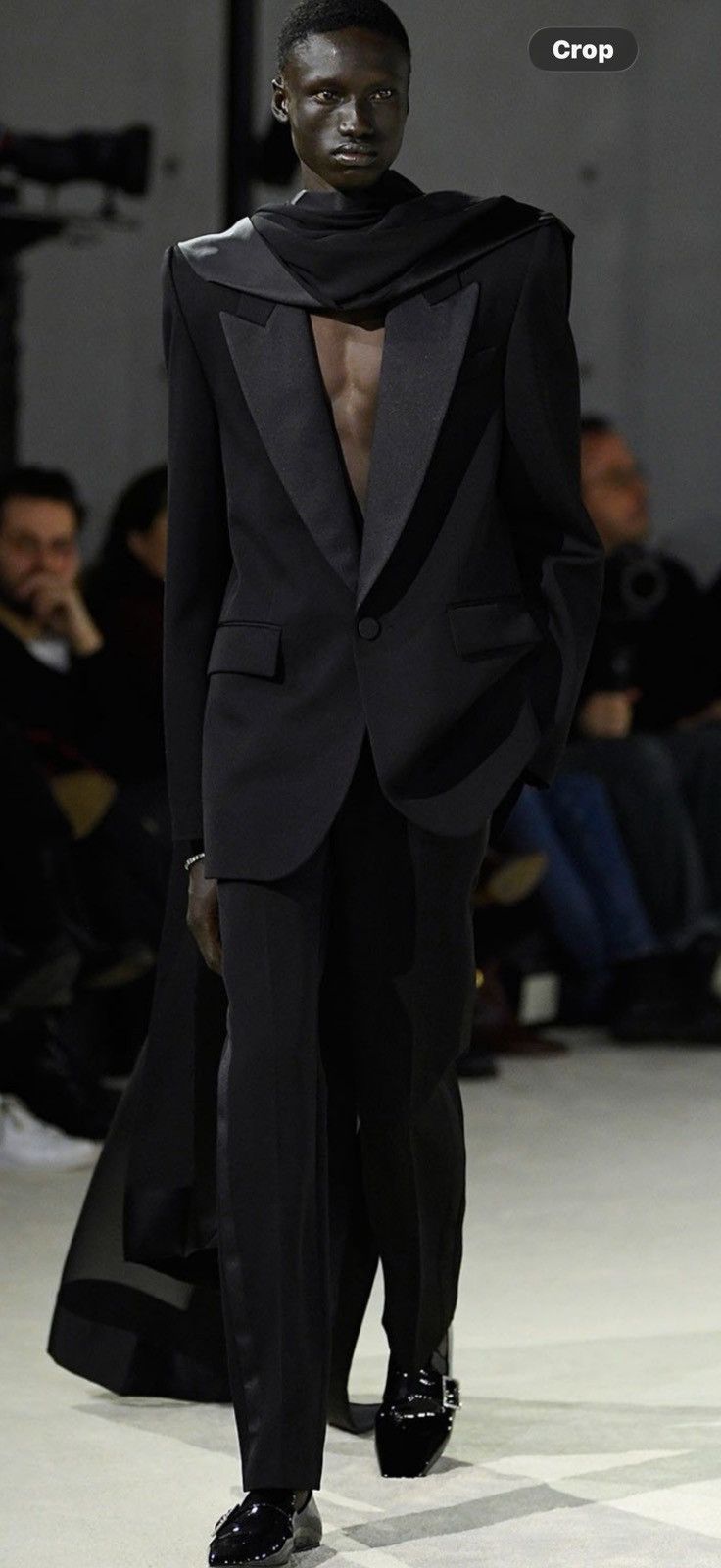 Saint Laurent Paris Saint laurent mens 2023 tuxedo dress pants. 48/32. $1290 Size US 32 / EU 48 - 1 Thumbnail