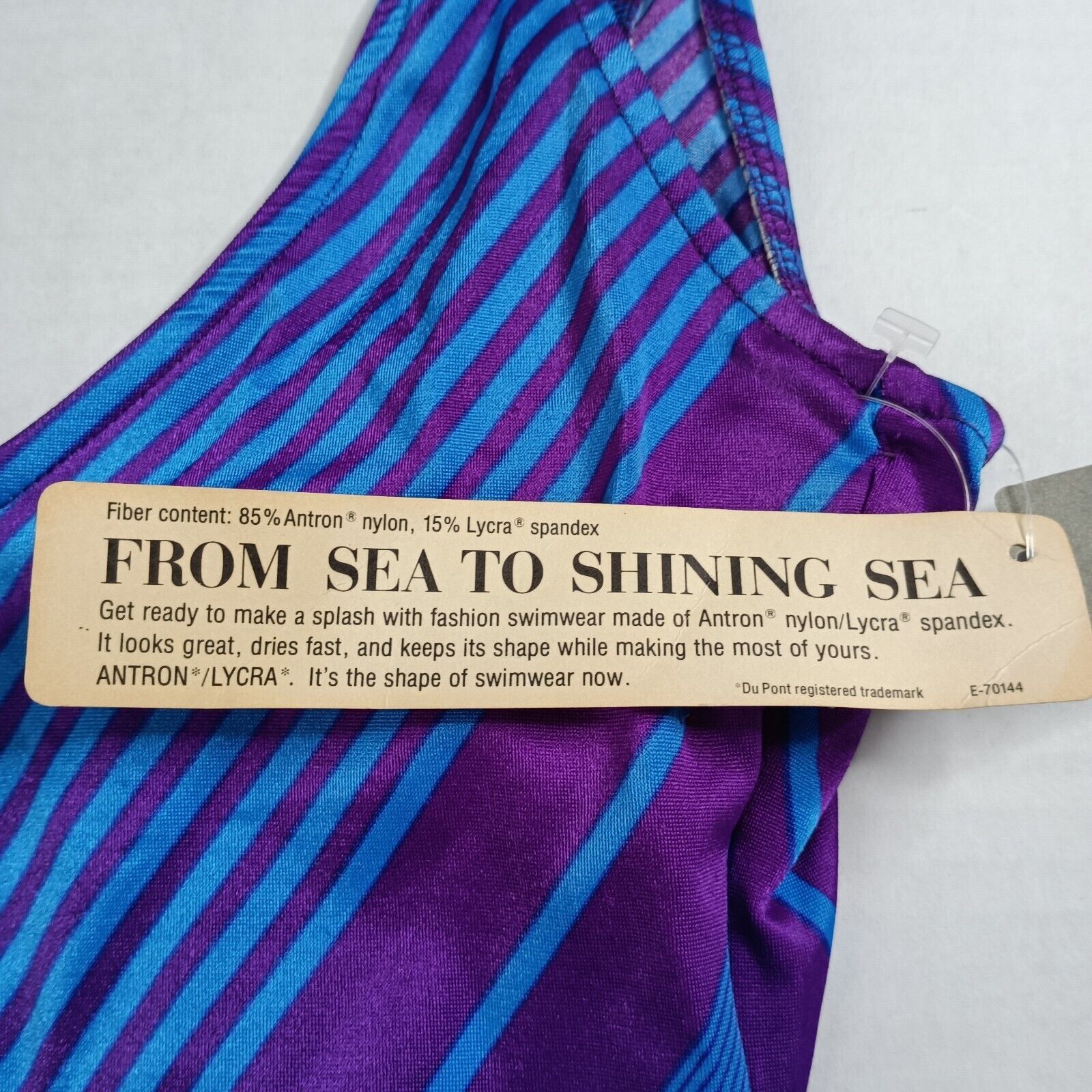 & Other Stories Vintage Dunk Is One Piece Swim Suit Women's Size 5 Purple Size S / US 4 / IT 40 - 3 Thumbnail