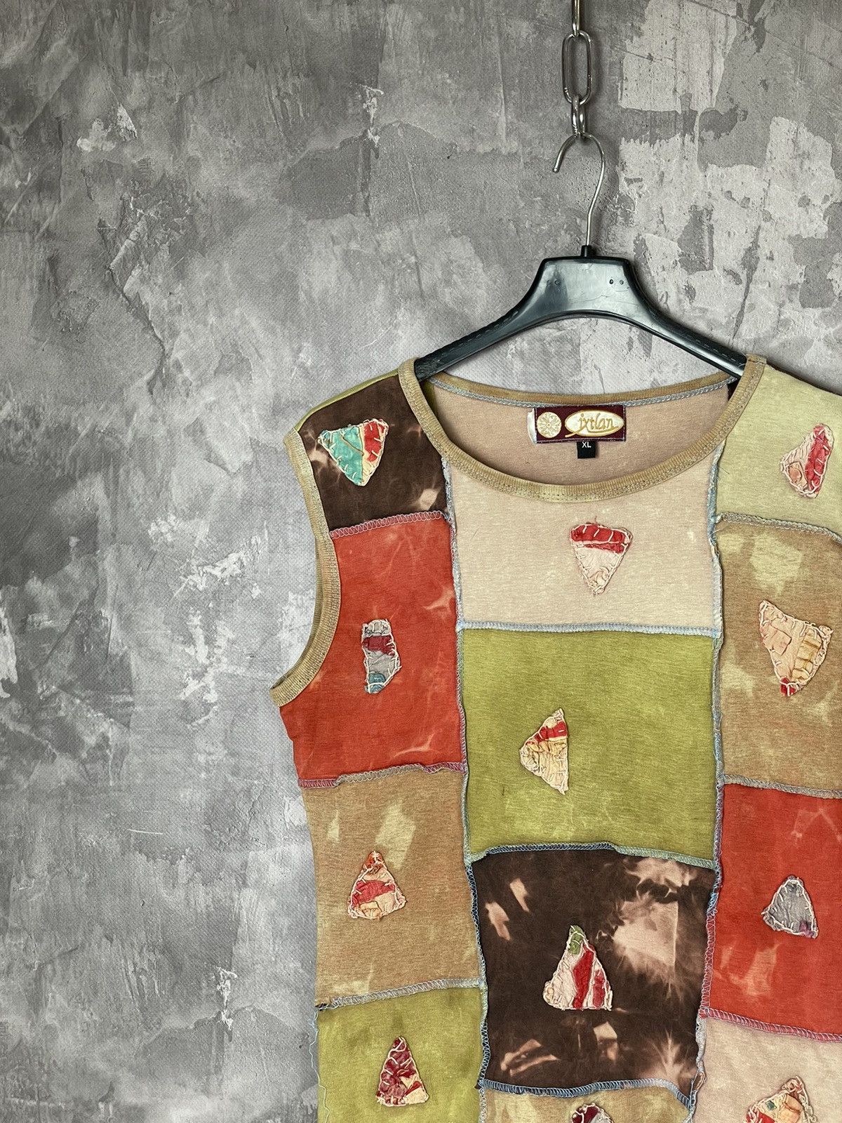 Japanese Brand × Vintage Vintage Y2K Japanese Crazy Sexy Pizza Tank Top Style 90s Size XL / US 12-14 / IT 48-50 - 3 Thumbnail