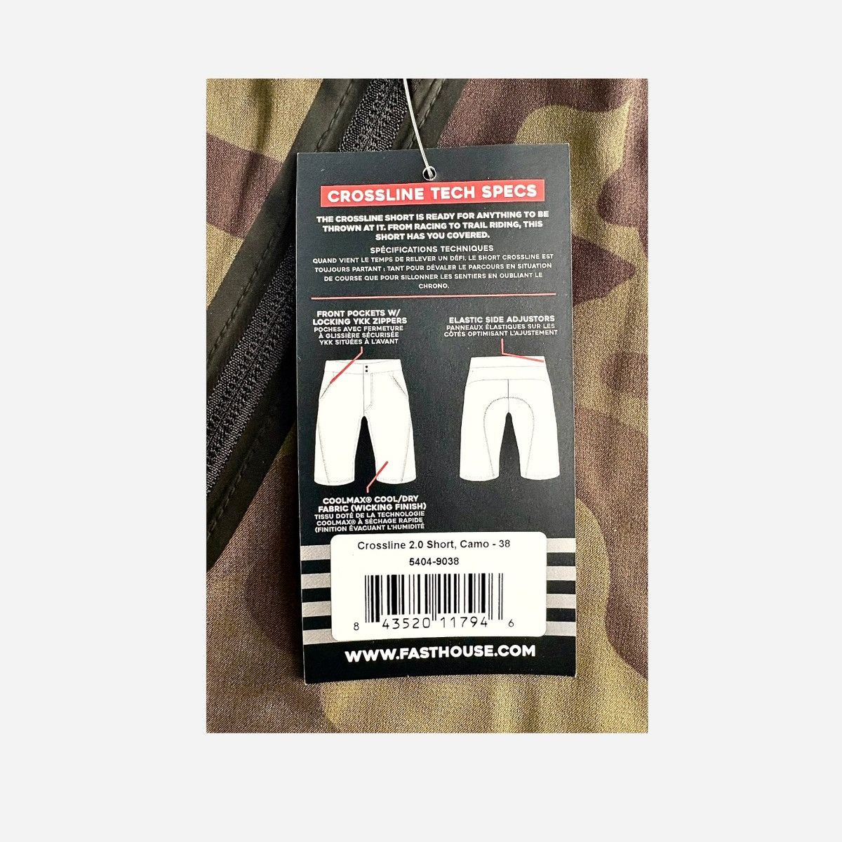 Other Fasthouse Men’s Crossline 2.0 Bike Shorts Sz 38 / XL Size US 38 / EU 54 - 15 Thumbnail