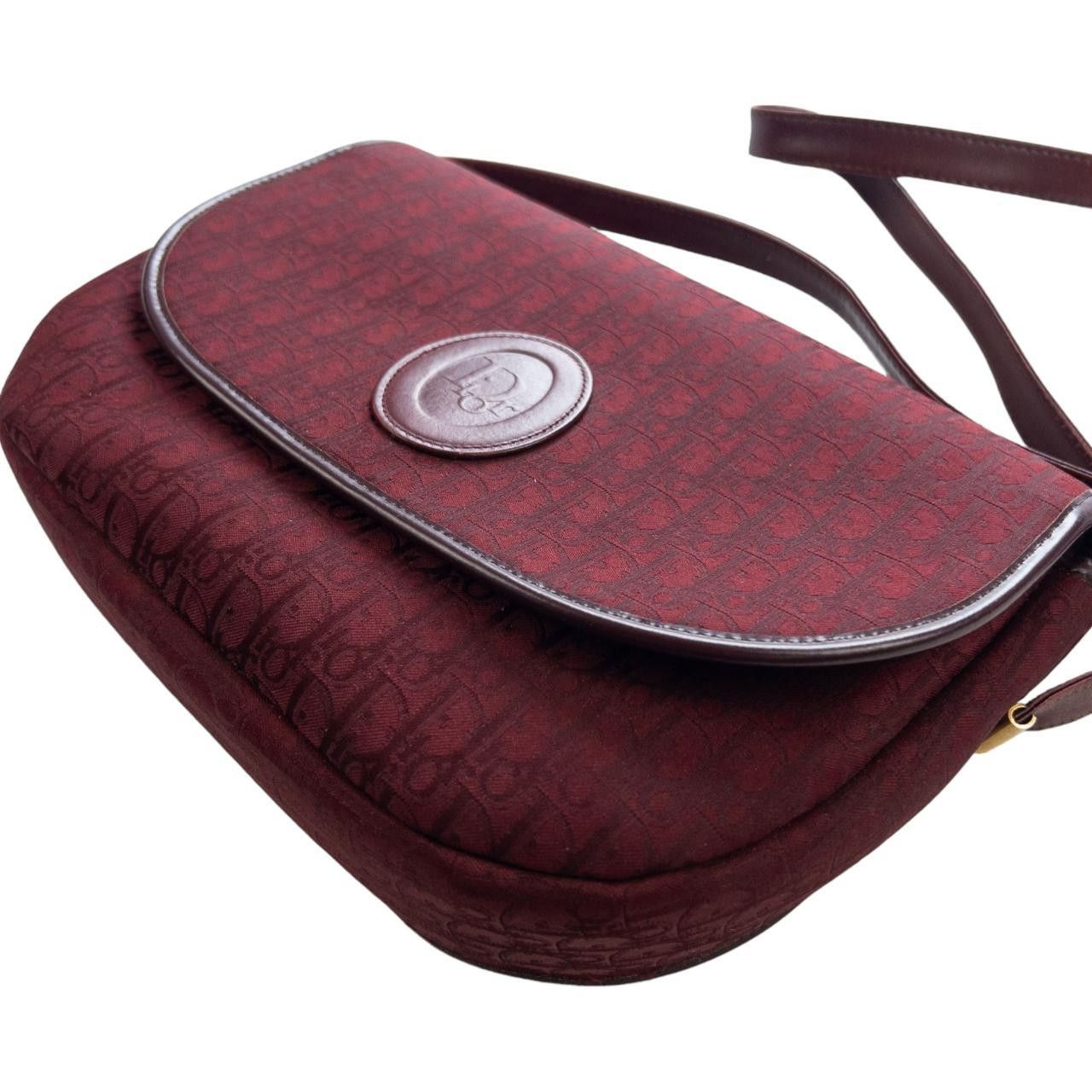 Dior Vintage Dior Monogram Cross Body Bag Size ONE SIZE - 8 Thumbnail