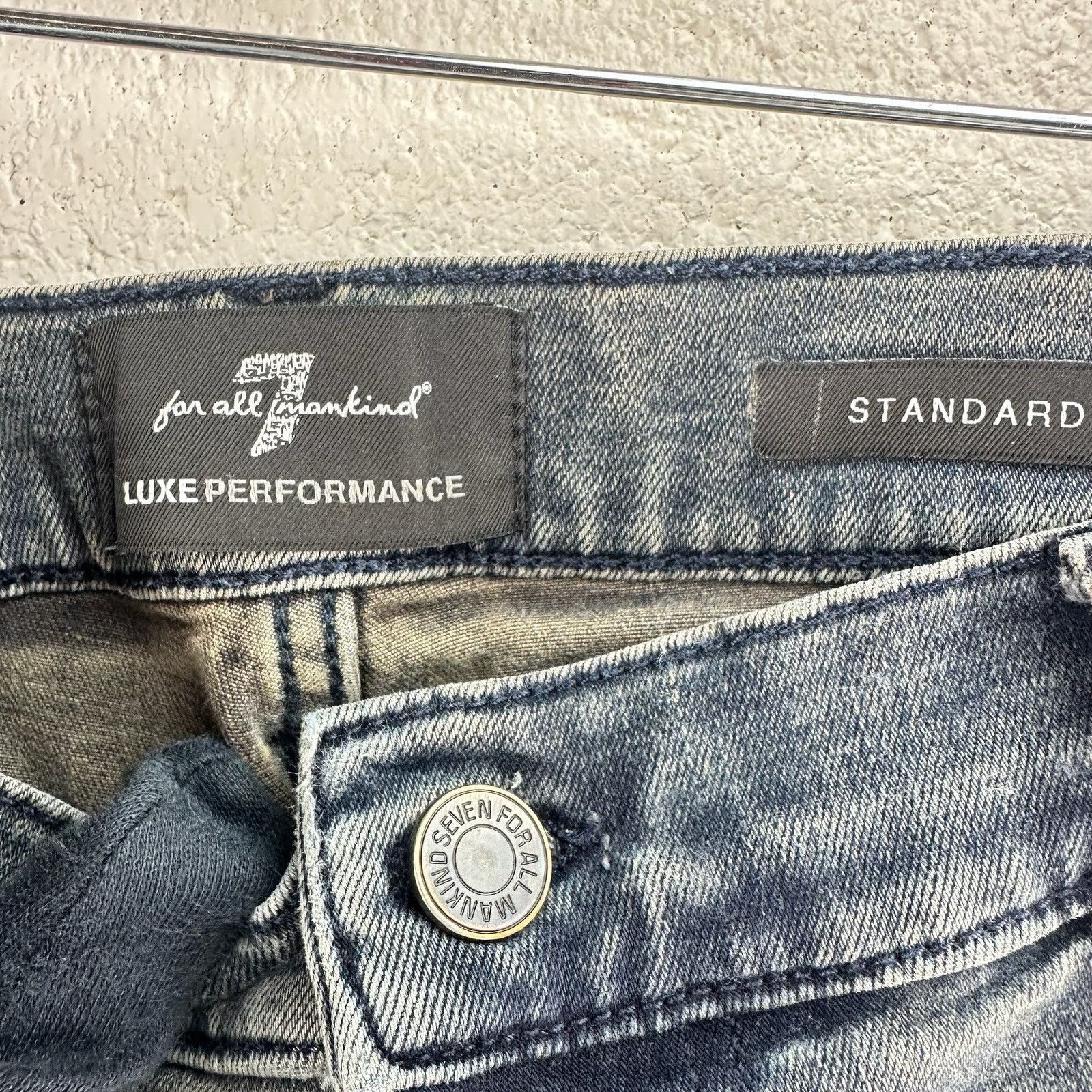 7 For All Mankind 7 For All Mankind Jeans Mens Sz 36 Luxe Straight Denim Size US 36 / EU 52 - 5 Thumbnail