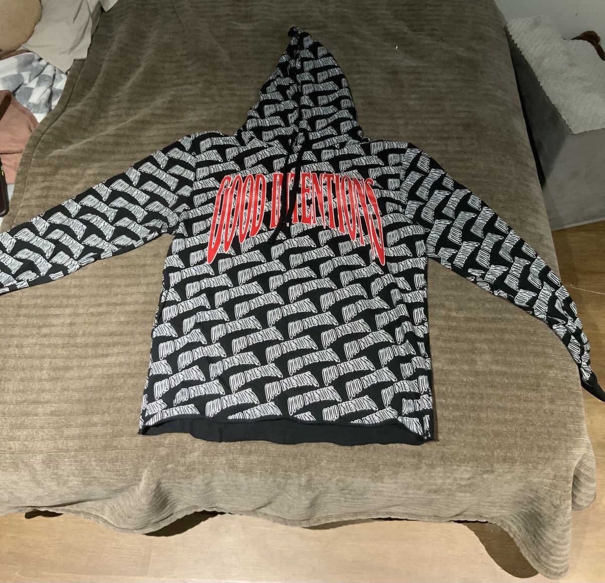 Vlone VLONE GOOD INTENTION HOODIE Size US L / EU 52-54 / 3 - 1 Thumbnail