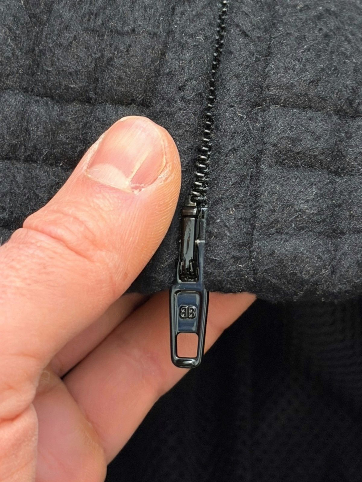 Balenciaga 2023 Fleece Oversized Letter Logo Track Jacket Embroidered Size US M / EU 48-50 / 2 - 5 Thumbnail