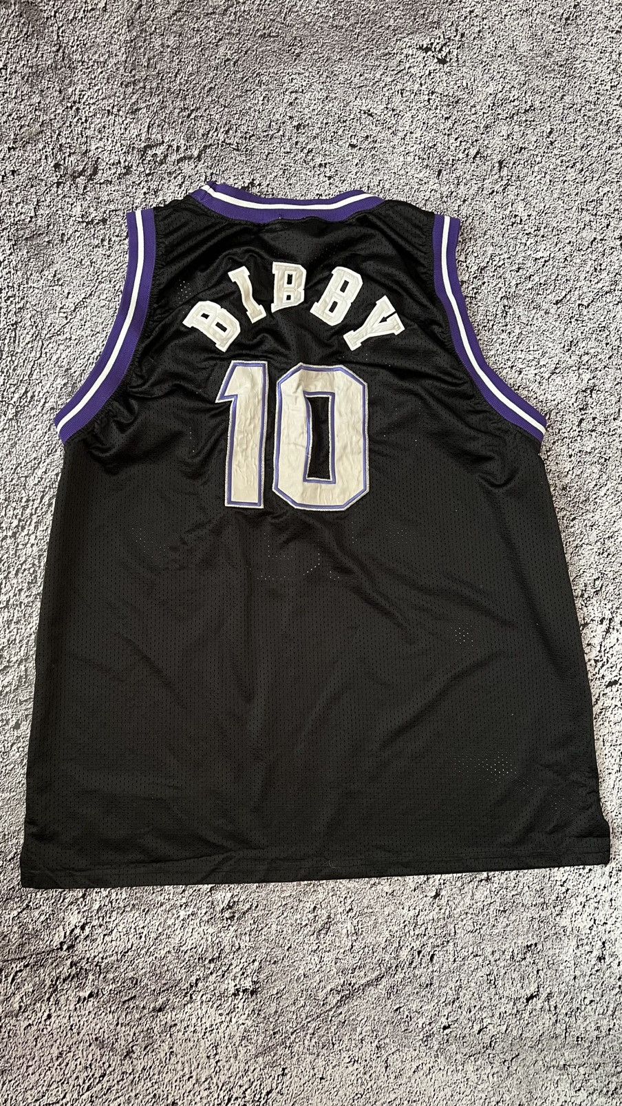 Champion × NBA × Vintage VTG 90’s Sacramento Kings NBA Mike Bibby champion jersey Size US XL / EU 56 / 4 - 5 Thumbnail
