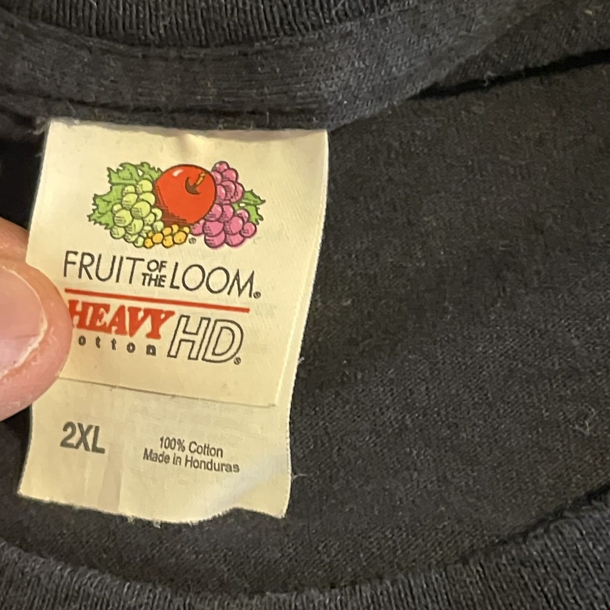 Fruit Of The Loom Vintage Y2K Fruit of the Loom Skull T-Shirt Black Mens 2XL Size US XXL / EU 58 / 5 - 3 Thumbnail