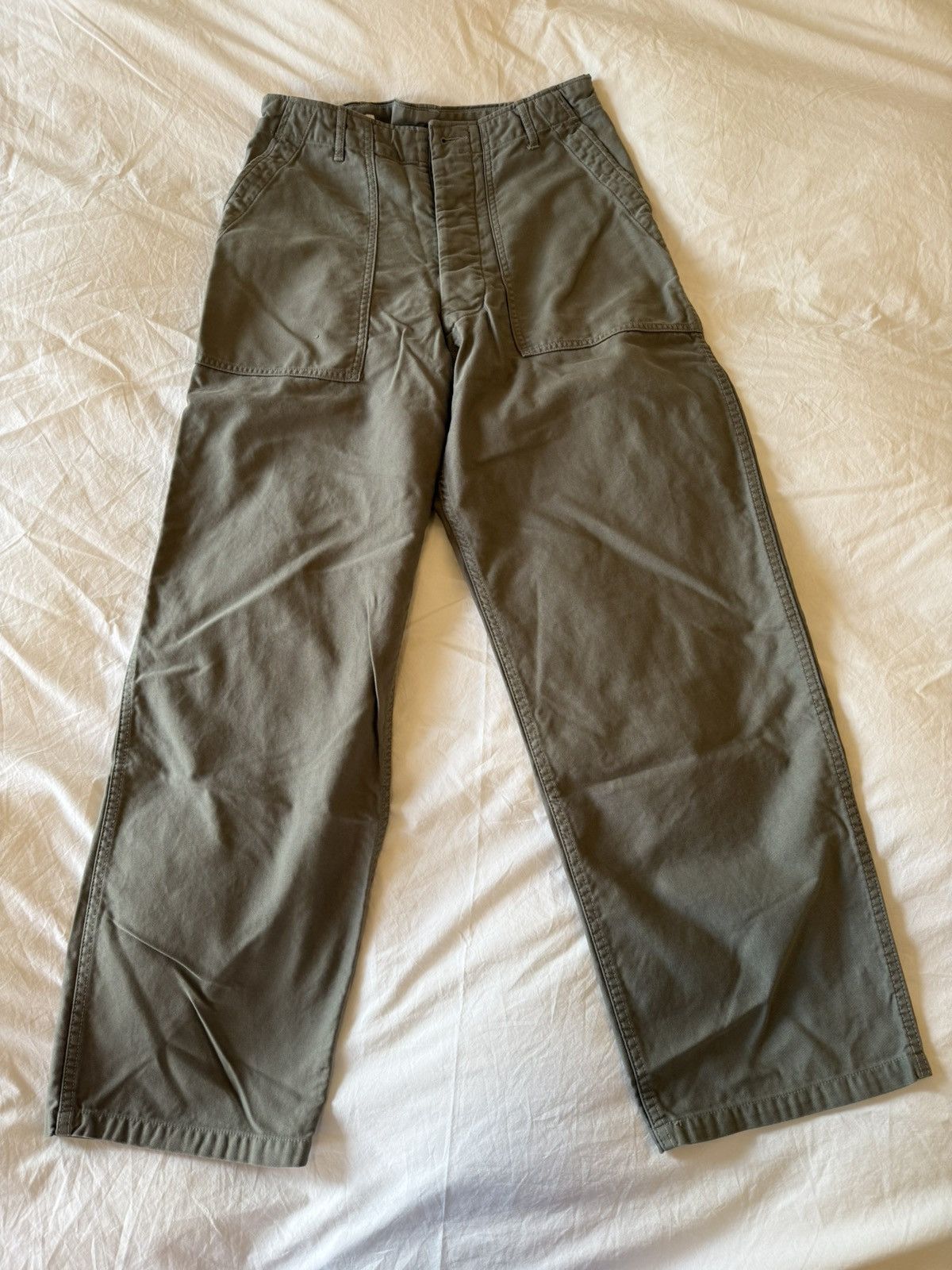 Olive green Kaptain Sunshine pants