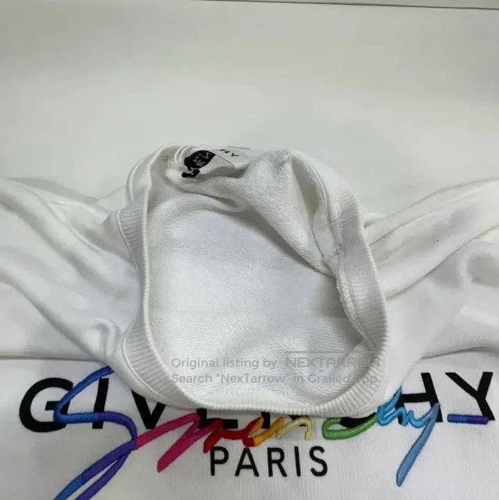 Givenchy Givenchy Logo Print Crewneck Long. Size US XXL / EU 58 / 5 - 3 Thumbnail